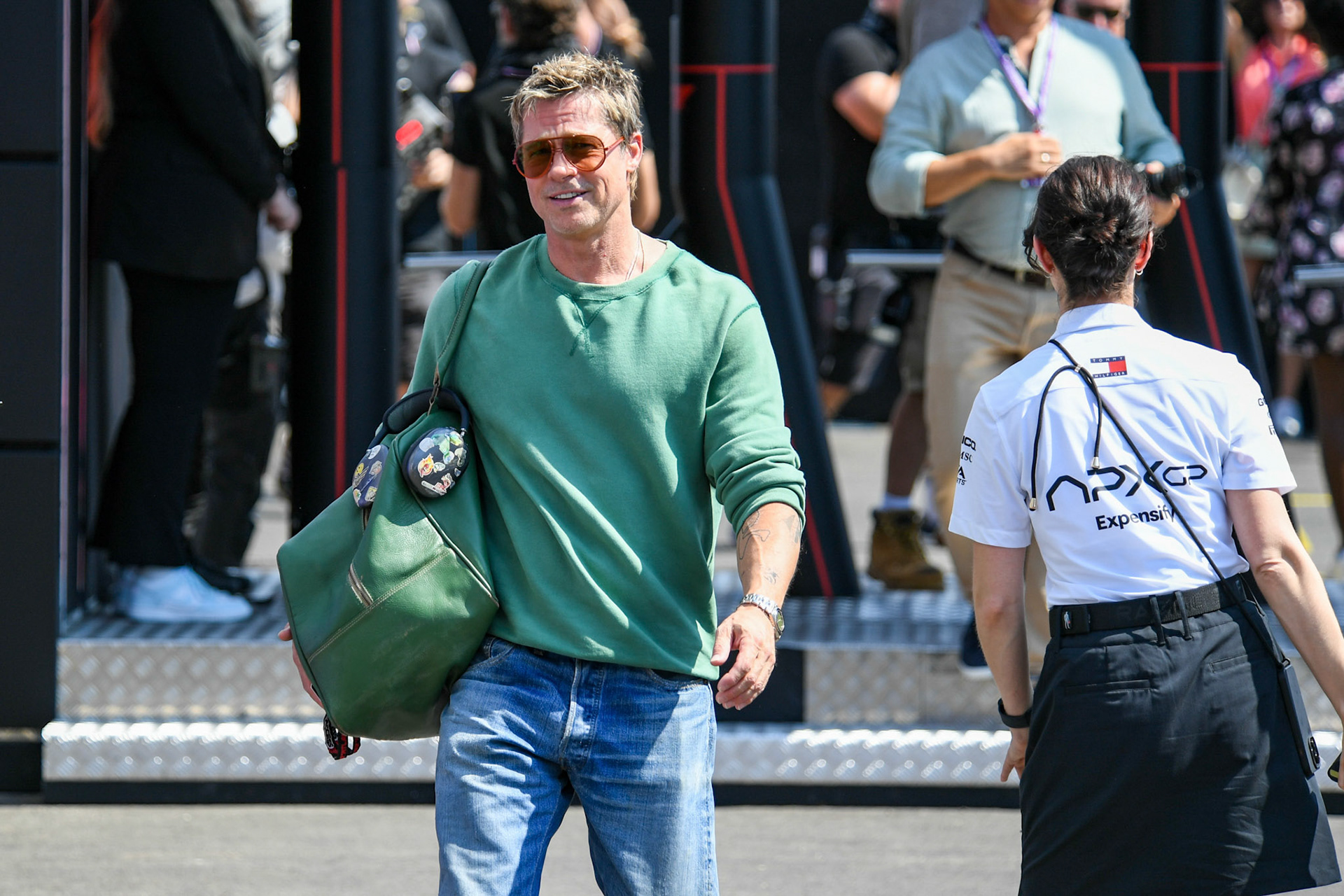 Brad Pitt alias Sonny Hayes, APX GP F1 Team;Formel 1 Budapest / Ungarn, 20.07.2024