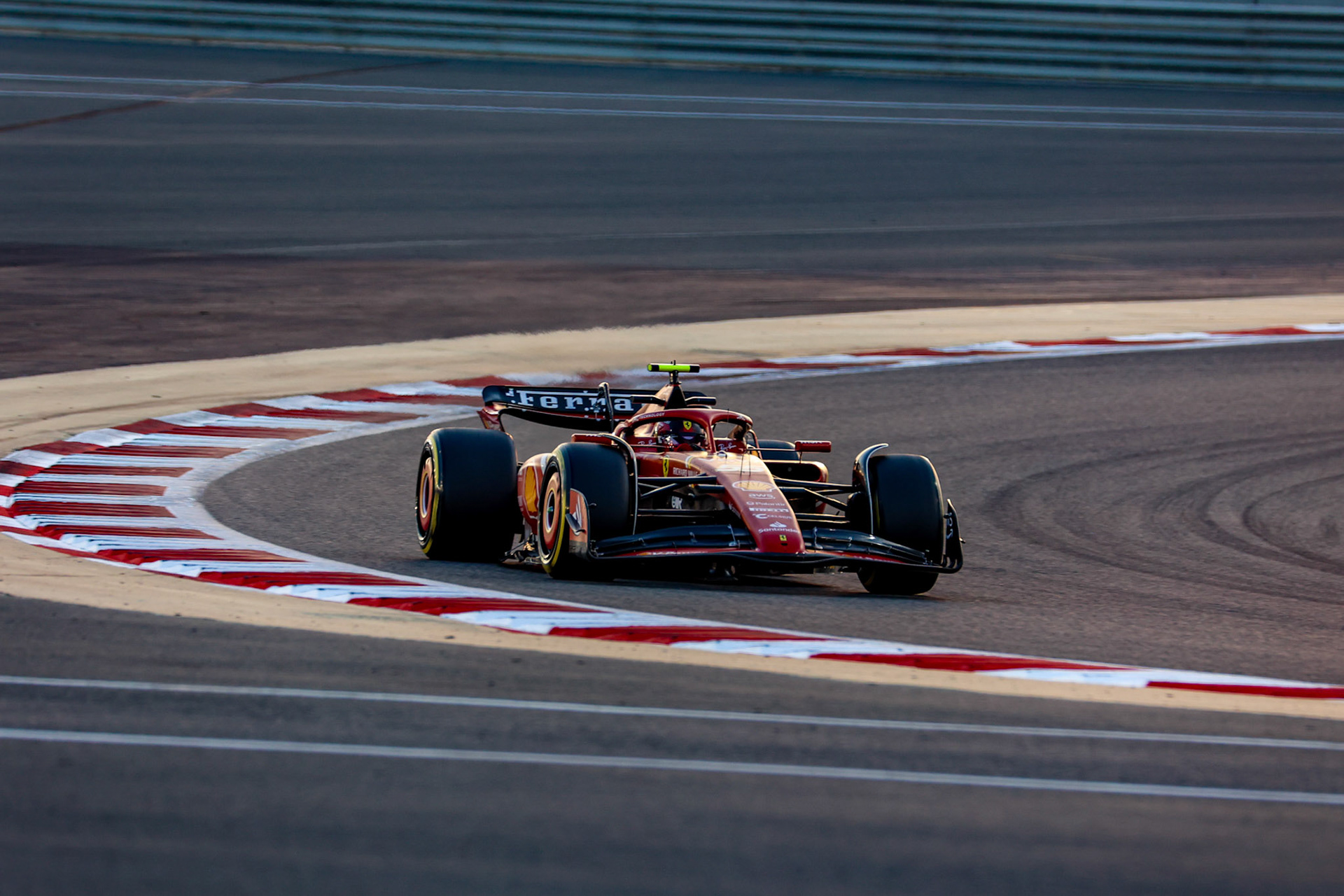 Carlos Sainz #55, Scuderia Ferrari; Formel 1 Pre-Season Tests Bahrain. Donnerstag, 22.02.2024