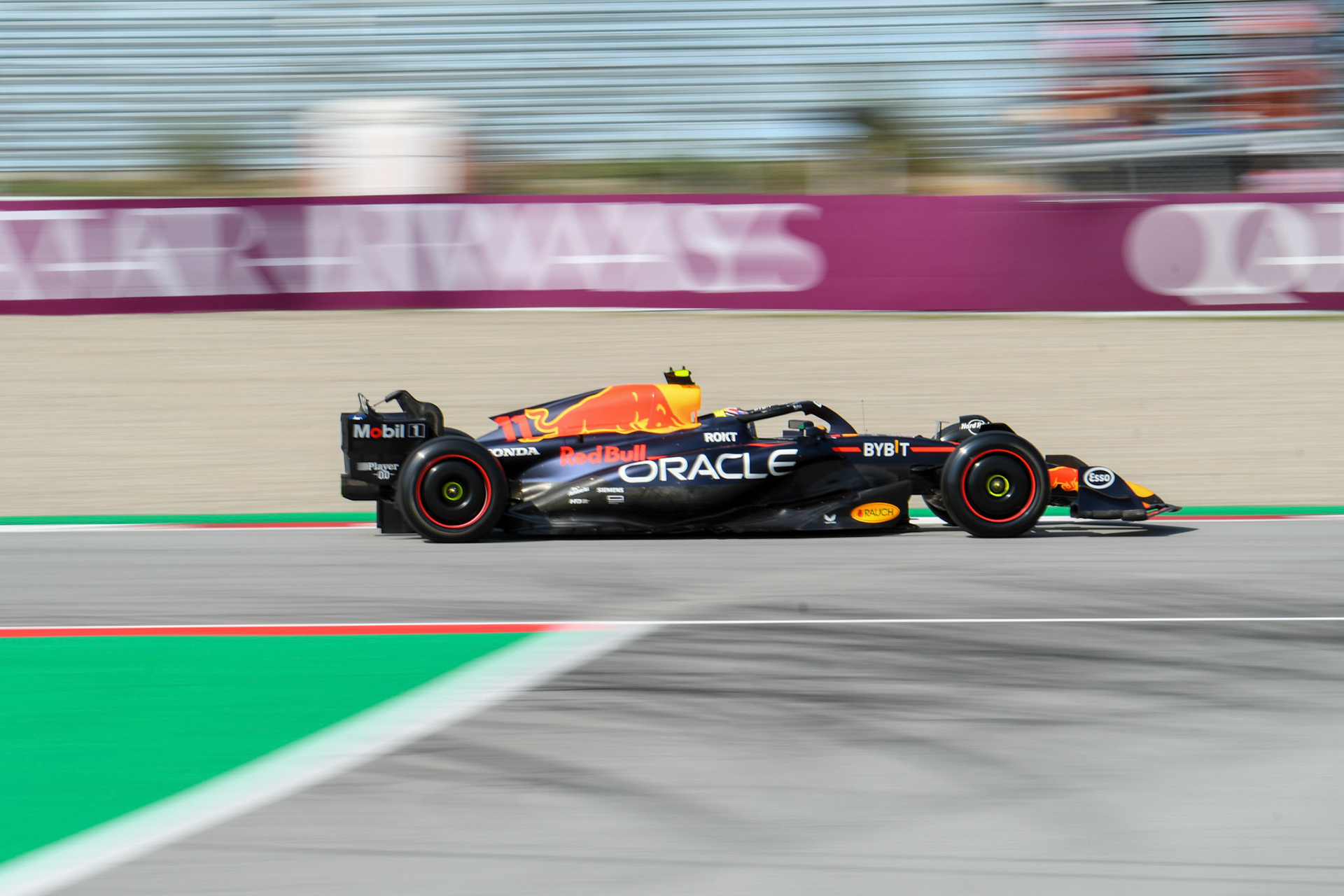Sergio Perez (MEX) Red Bull Racing; Formel 1 GP Barcelona. Freitag 02.06.2023