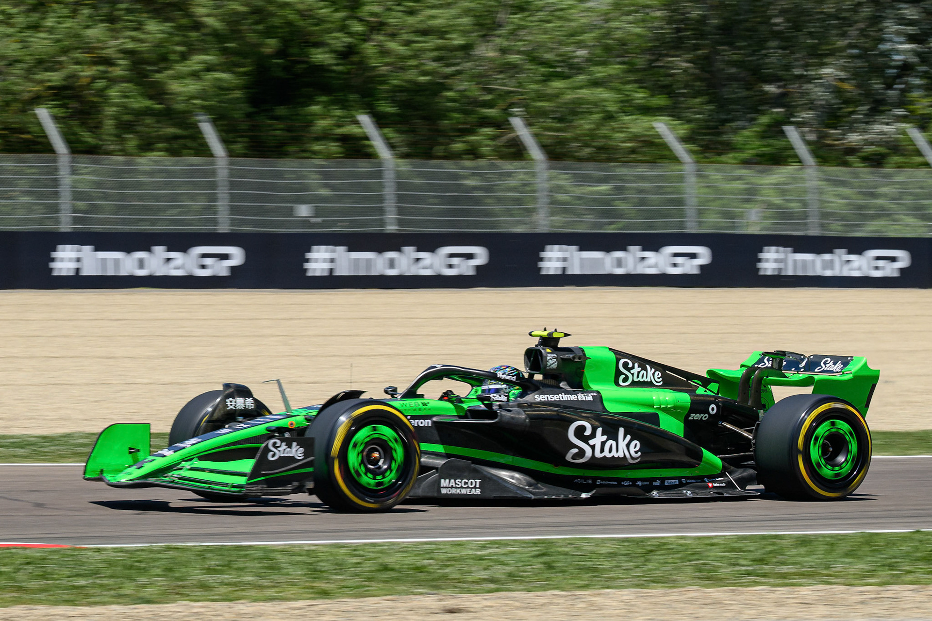 Guanyu Zhou #24, Stake F1 Team Kick Sauber; F1 GP Imola / Italien Freitag, 17.05.2024