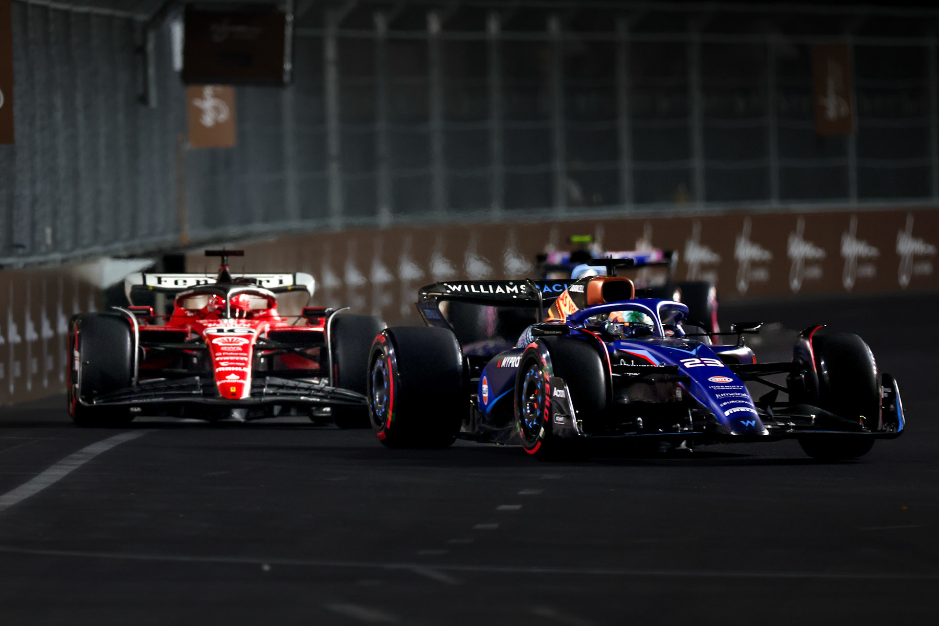 Alexander Albon (THA) Williams Racing;Formel 1 GP USA Las Vegas. Samstag 18.11.2023