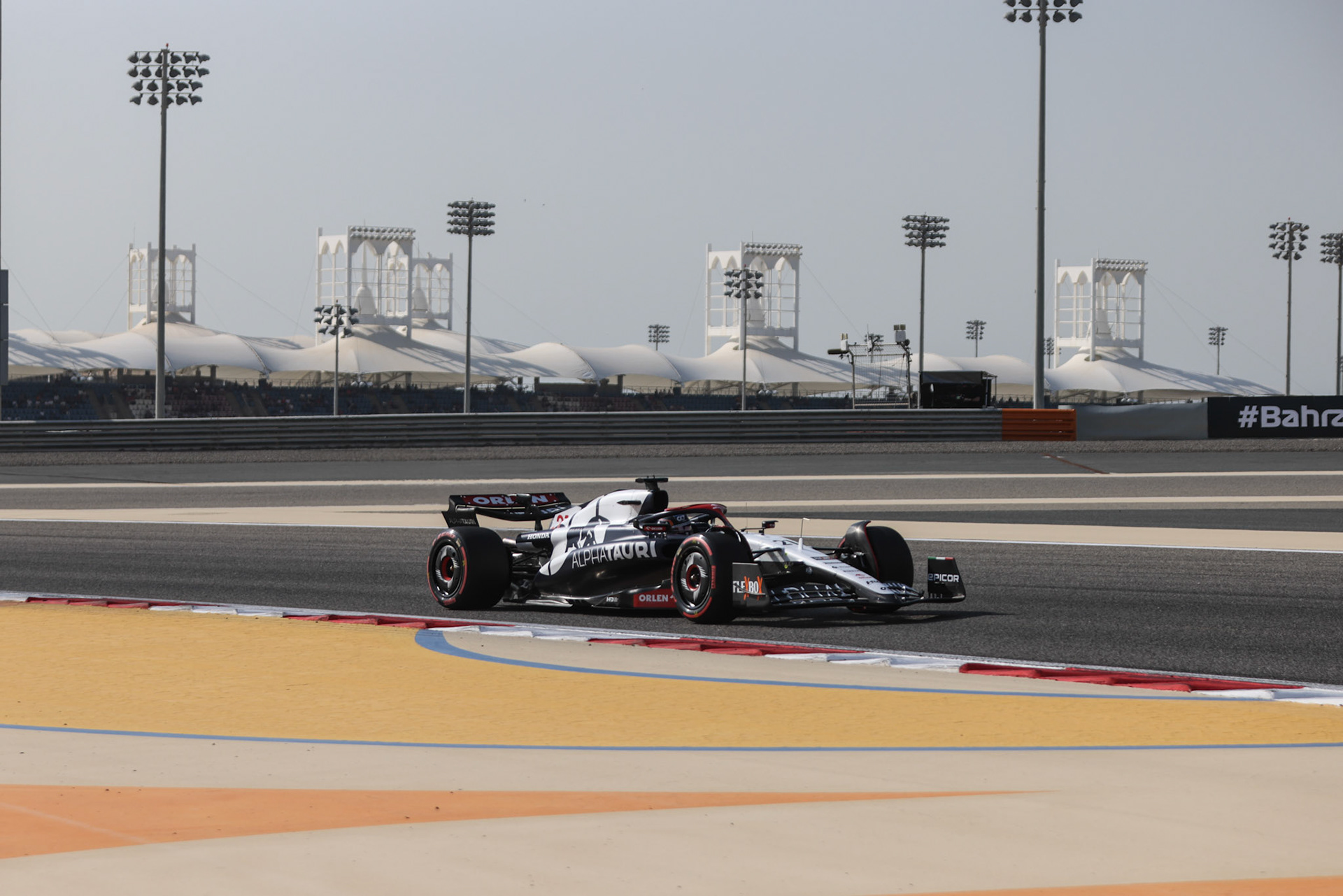 Nyck de Vries (NED) Scuderia Alpha Tauri; Formel 1 GP Bahrain. Samstag 04.03.2023