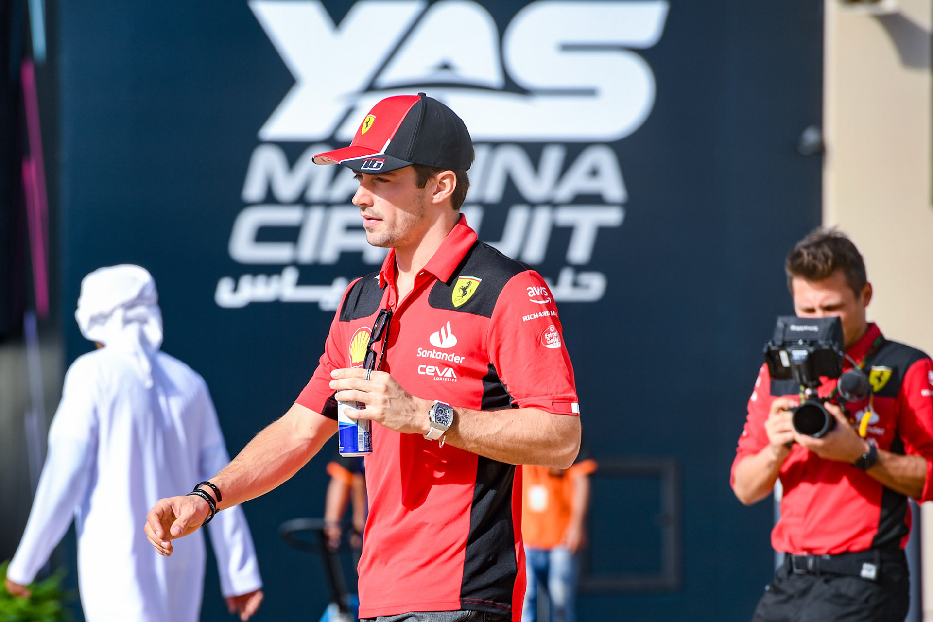 Charles Leclerc (MCO) Scuderia Ferrari;Formel 1 GP Abu Dhabi. Donnerstag 23.11.2023