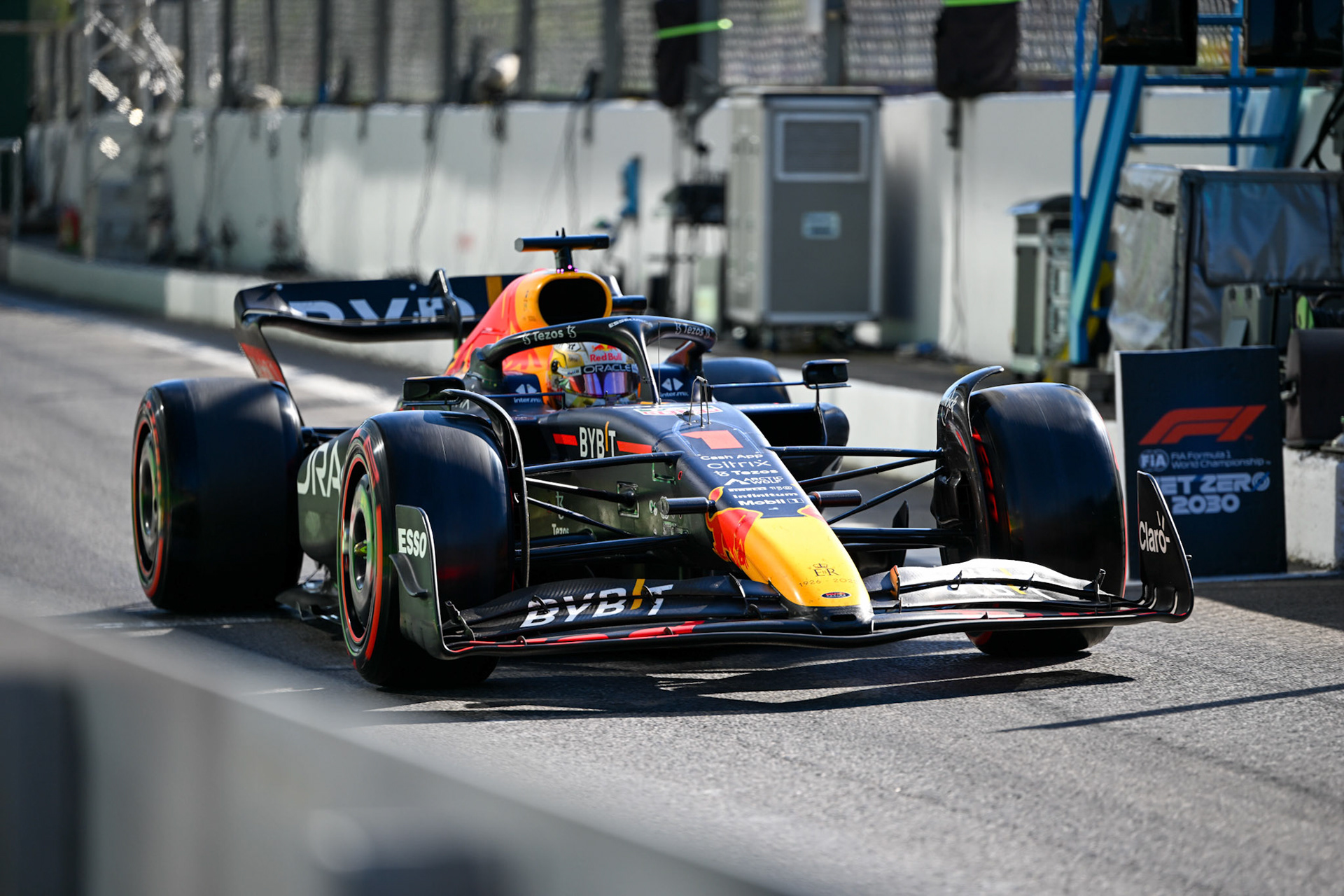 Max Verstappen (NED) Red Bull Racing; Formel 1 GP Italien Monza, Sonntag, 11.09.2022