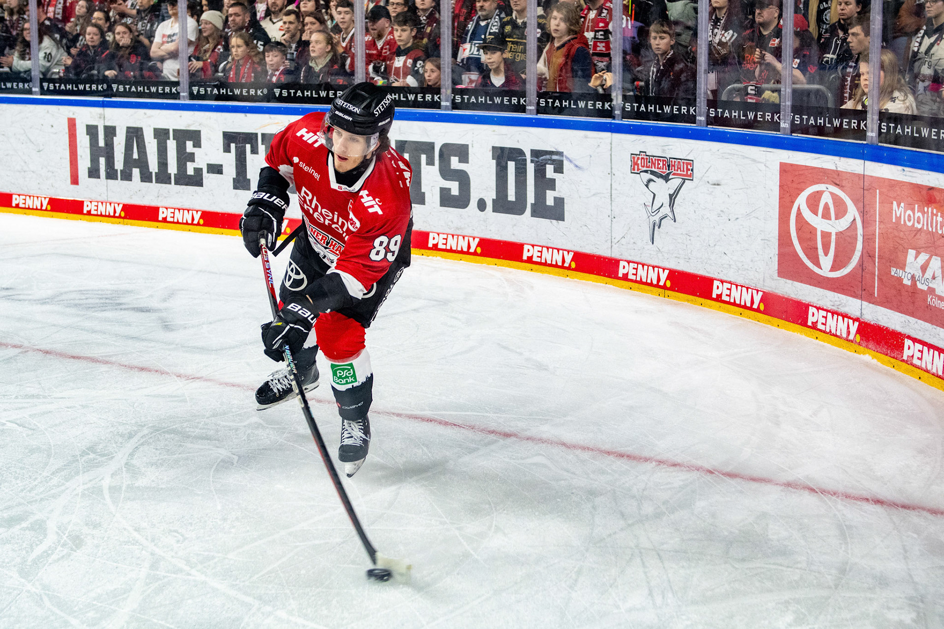 Gregor Macleod; DEL Kölner Haie - Frankfurter Löwen, 16.02.2024