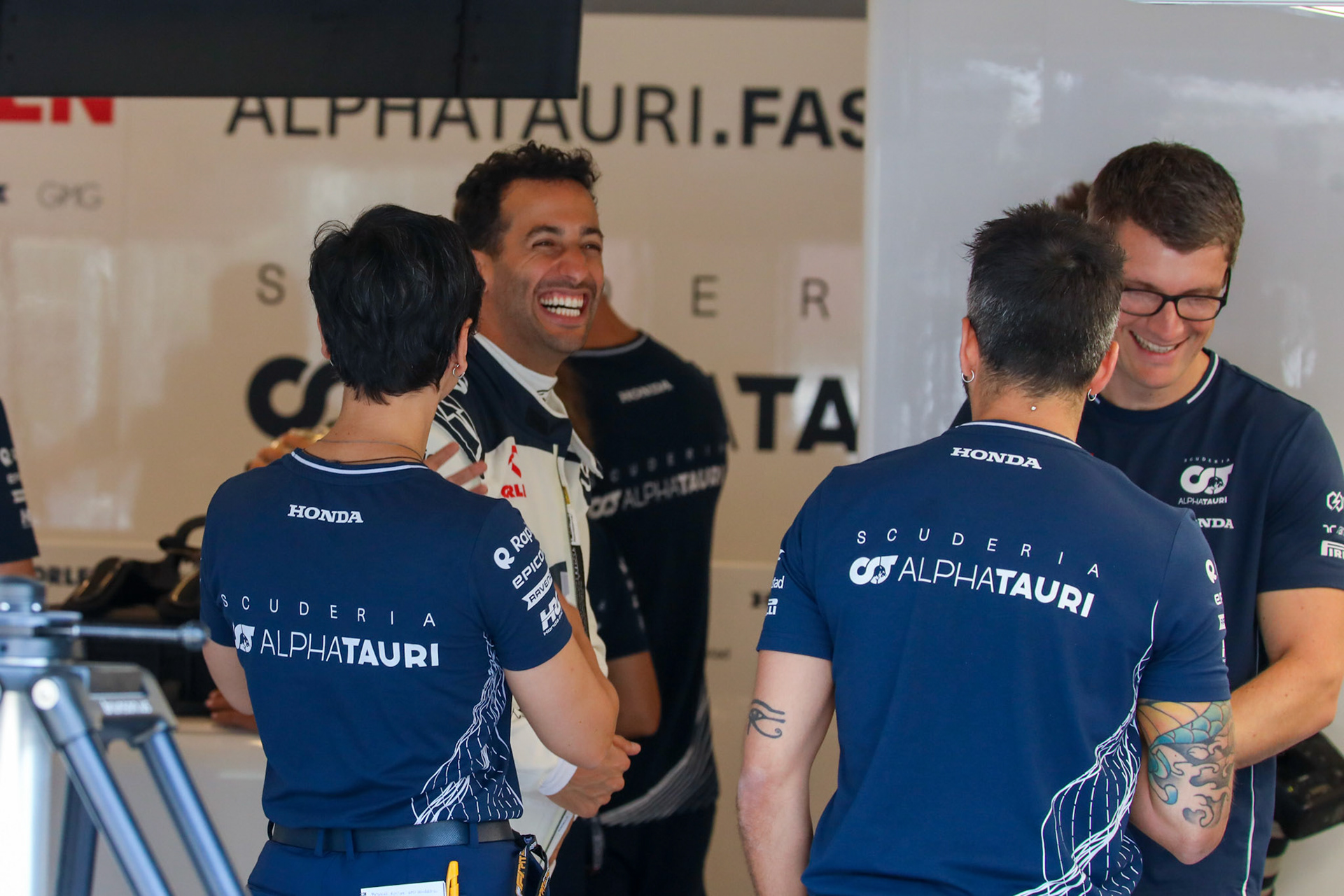 Daniel Ricciardo, Scuderia Alpha Tauri; Formel 1 GP Budapest / Ungarn. Donnerstag, 20.07.2023