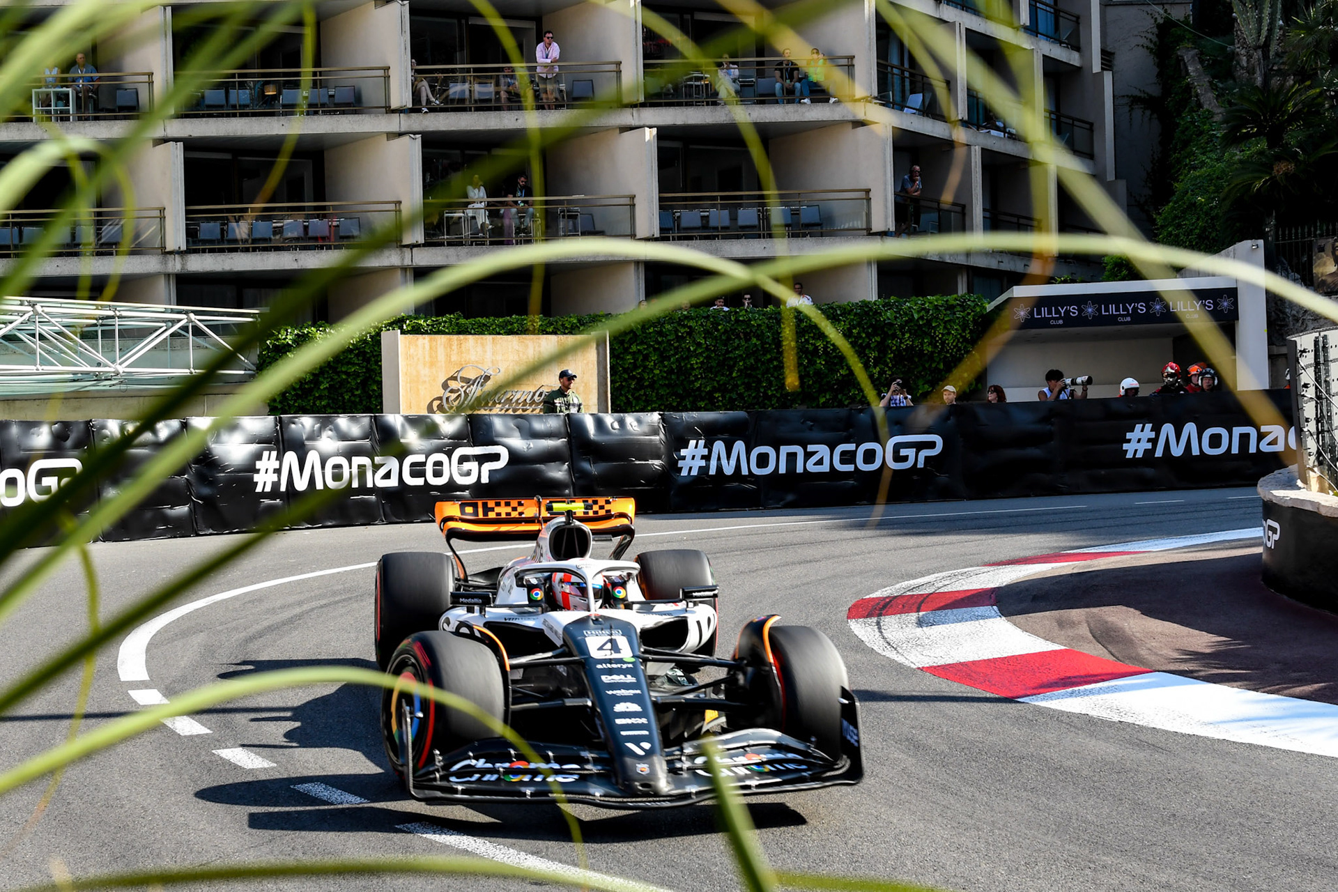 Lando Norris (GBR) McLaren F1 Team; Formel 1 GP Monaco. Freitag 26.05.2023