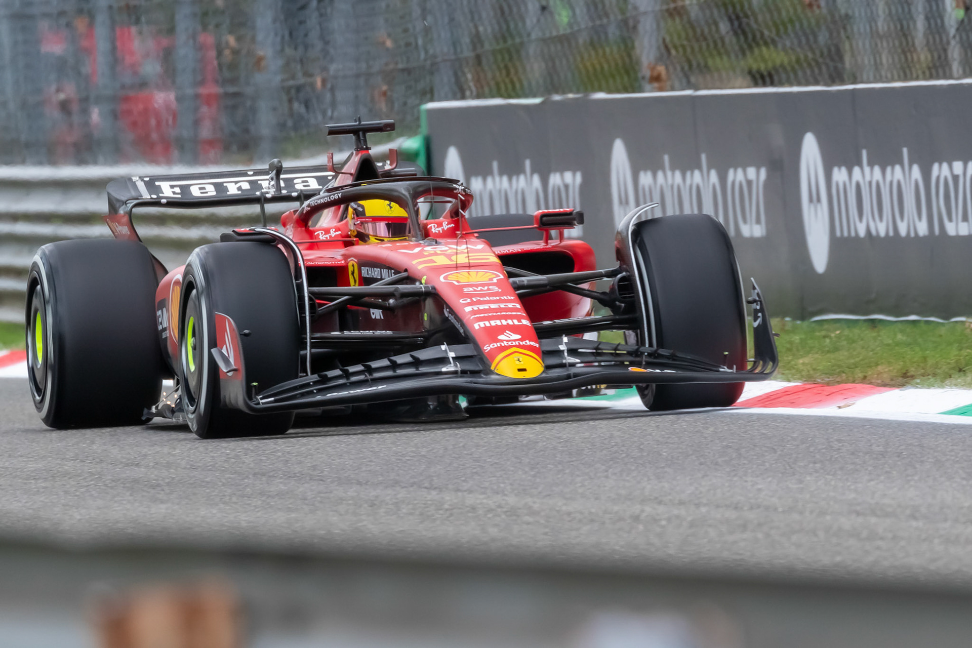 Charles Leclerc (MCO) Scuderia Ferrari;Formel 1 GP Italien / Monza. Freitag, 01.09.2023