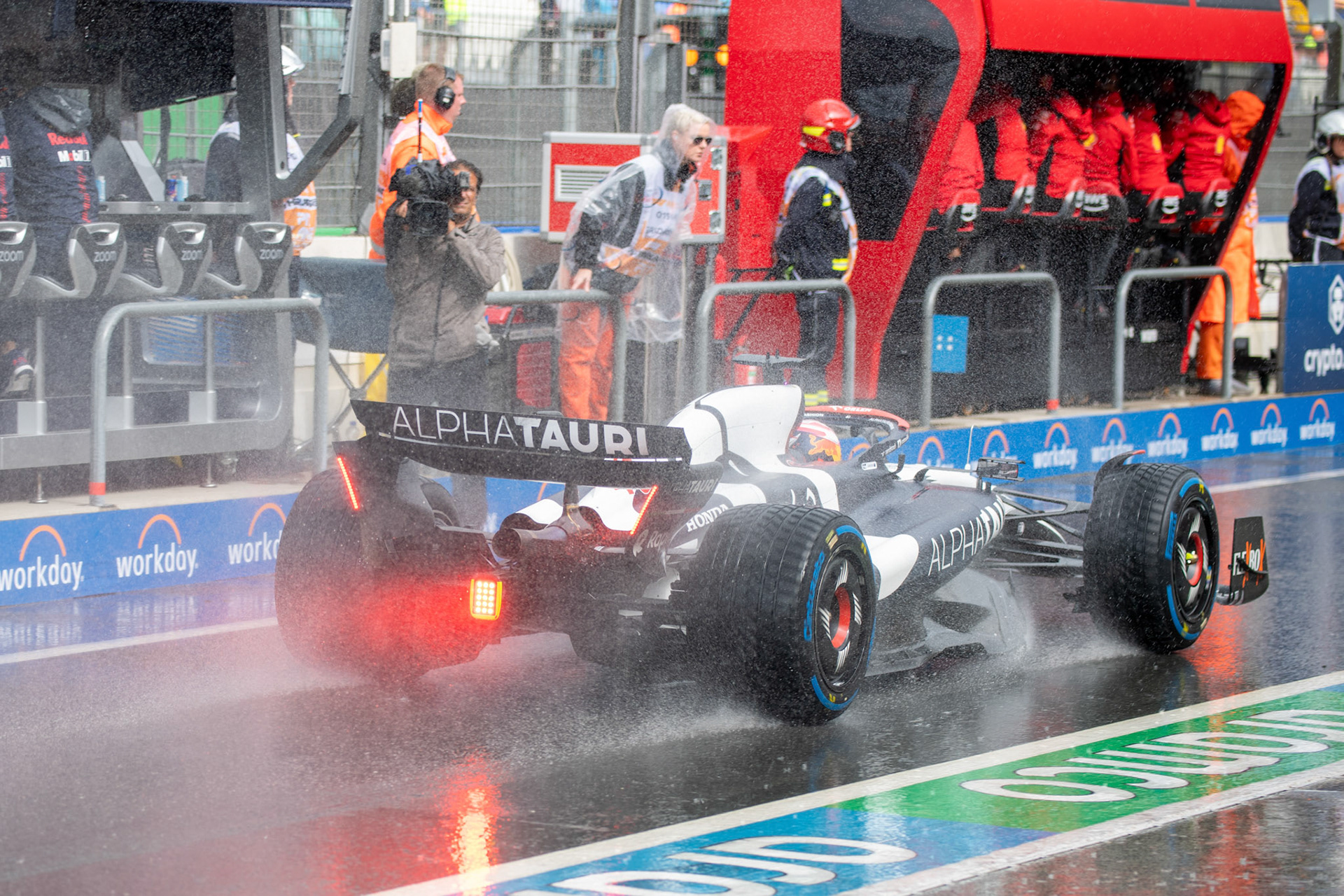 Liam Lawson, Scuderia Alpha Tauri;Formel 1 GP Holland / Zandvoort. Samstag, 26.08.2023