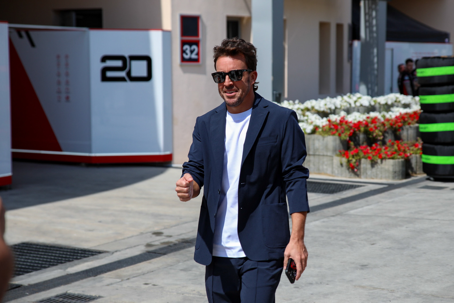 #Fernando Alonso #14, Aston Martin Aramco F1 Team; Formel 1 GP Bahrain. Mittwoch 28.02.2024