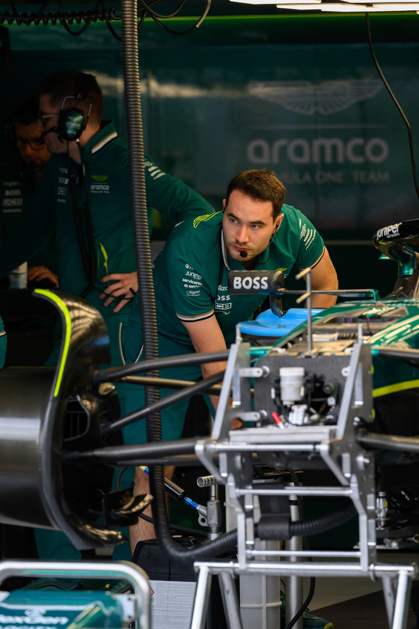 Aston Martin Aramco F1 Team; F1 GP Imola / Italien Donnerstag, 16.05.2024