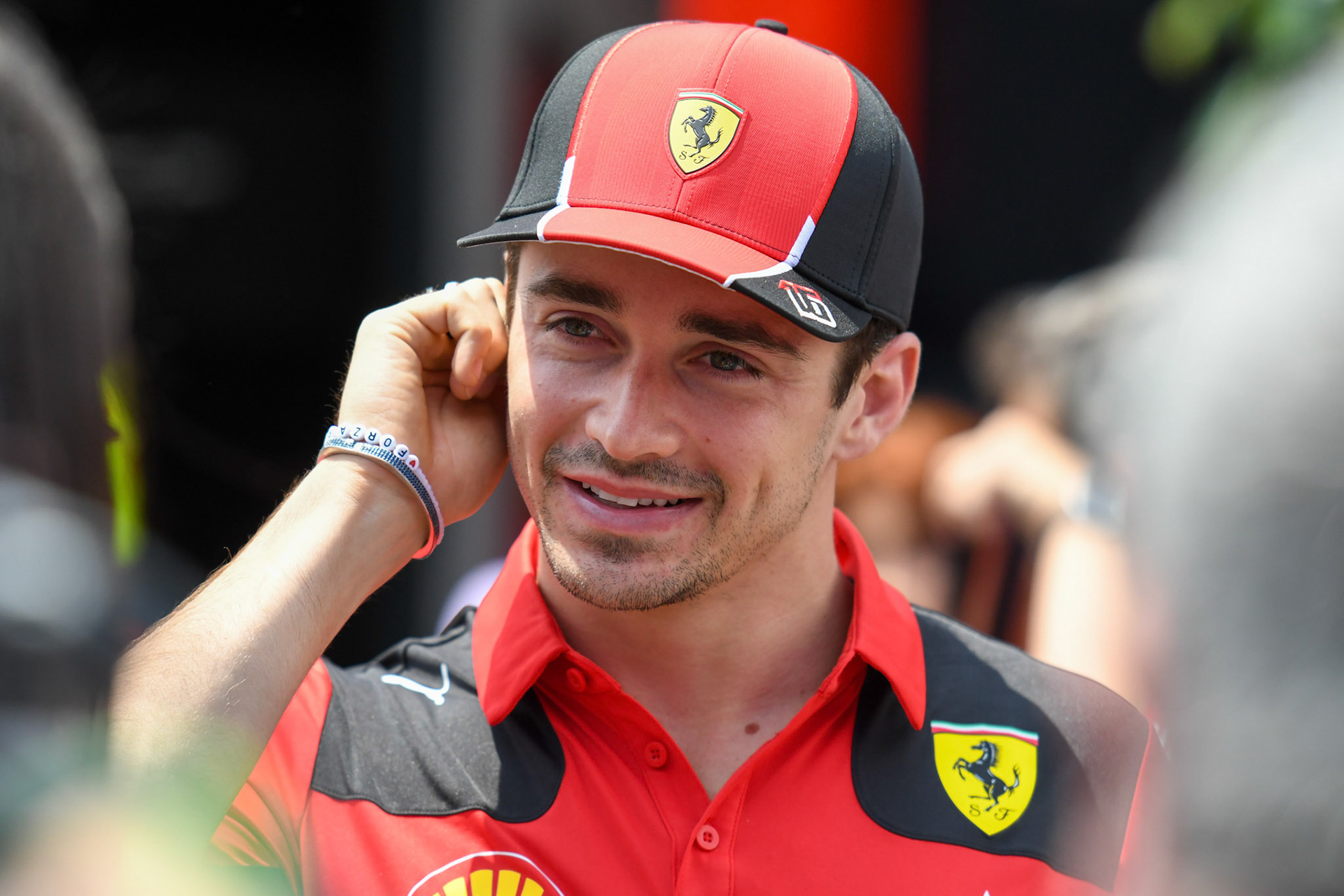 Charles Leclerc (MCO) Scuderia Ferrari;Formel 1 GP Barcelona. Donnerstag 01.06.2023