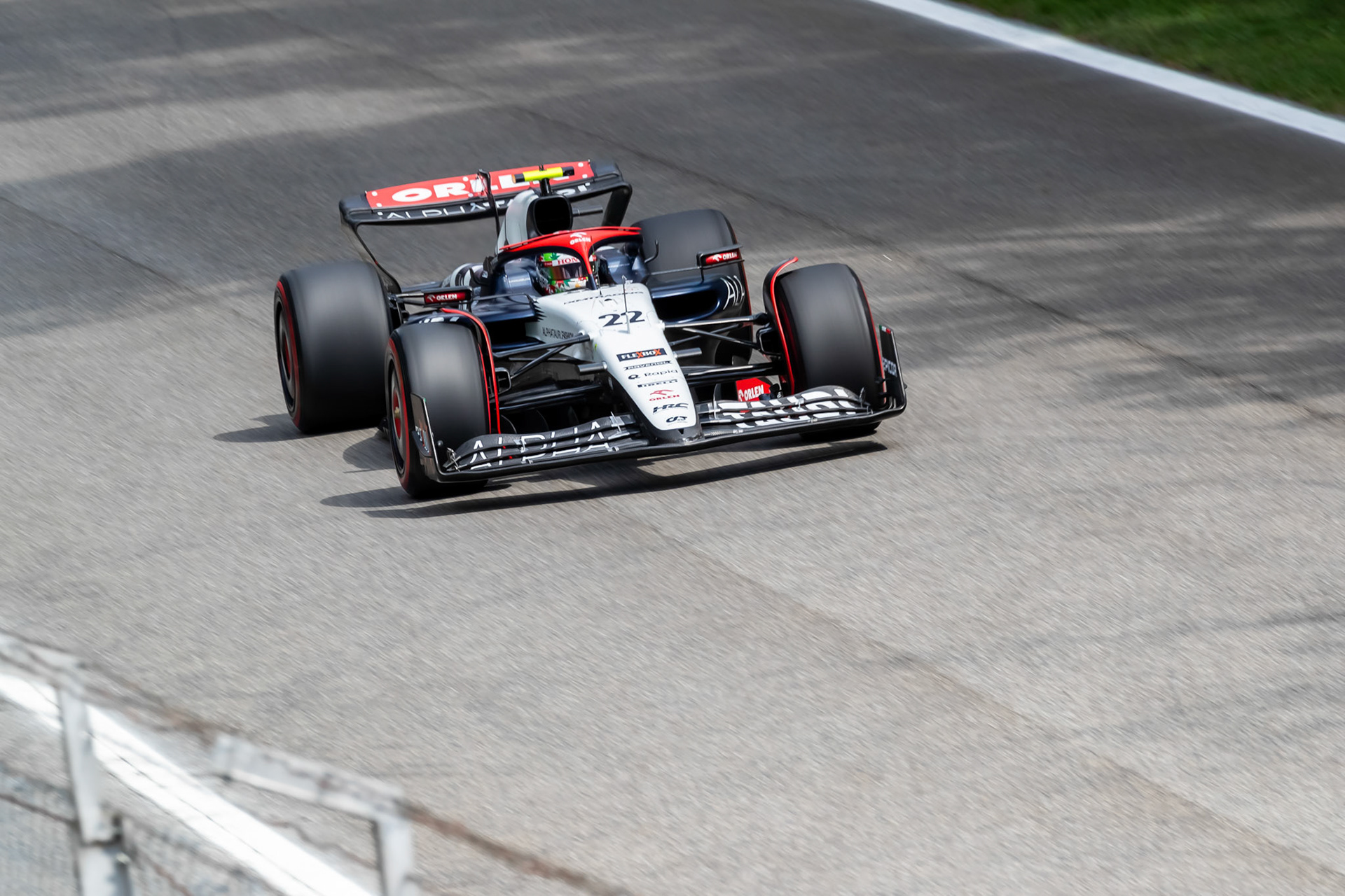 Yuki Tsunoda (JPN) Scuderia Alpha Tauri;Formel 1 GP Italien / Monza. Freitag, 01.09.2023