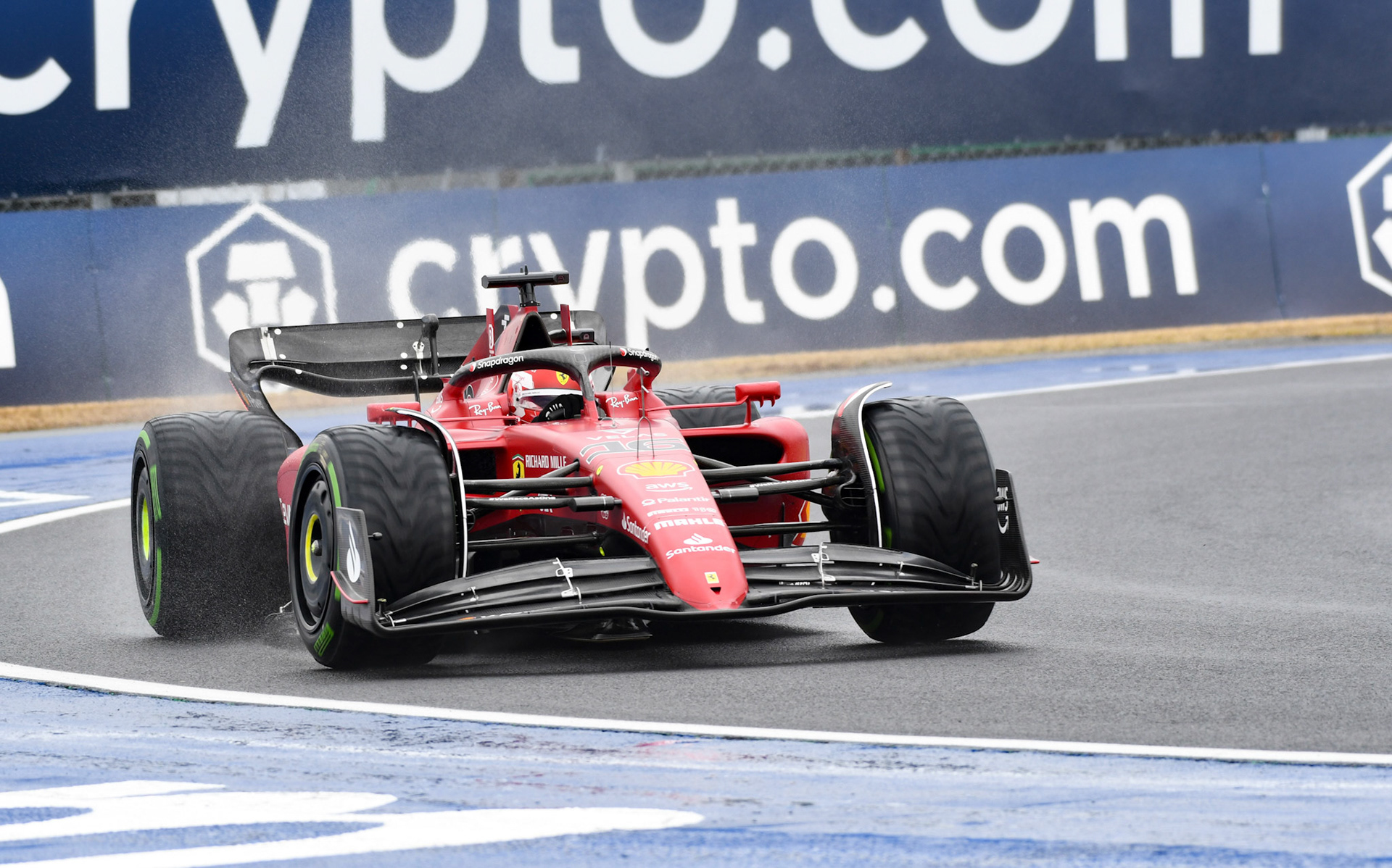 Charles Leclerc (MCO) Scuderia Ferrari; Formel 1 Ungarn am 30.07.2022