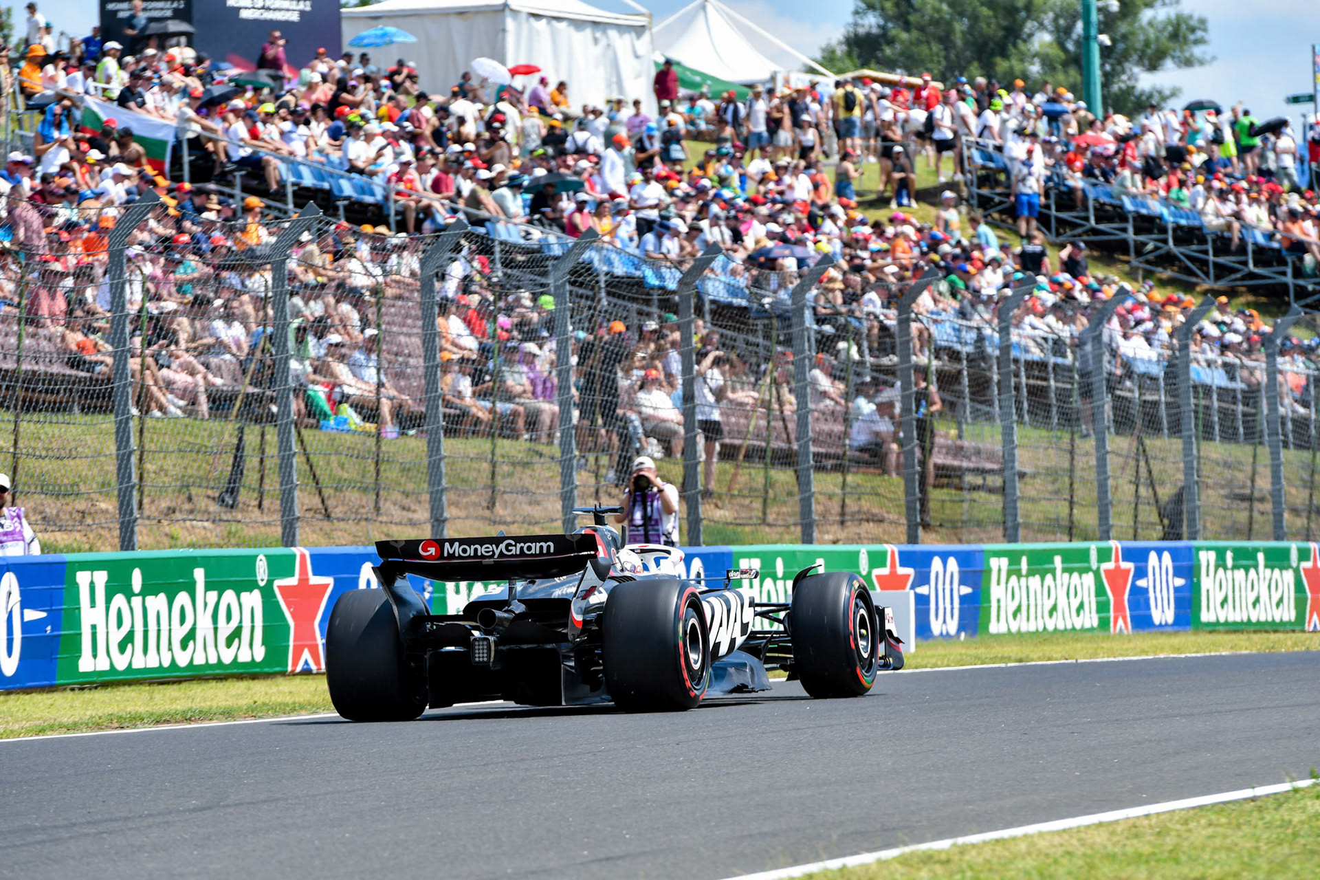 Kevin Magnussen #20, MoneyGram Haas F1 Team;Formel 1 Budapest / Ungarn, 20.07.2024