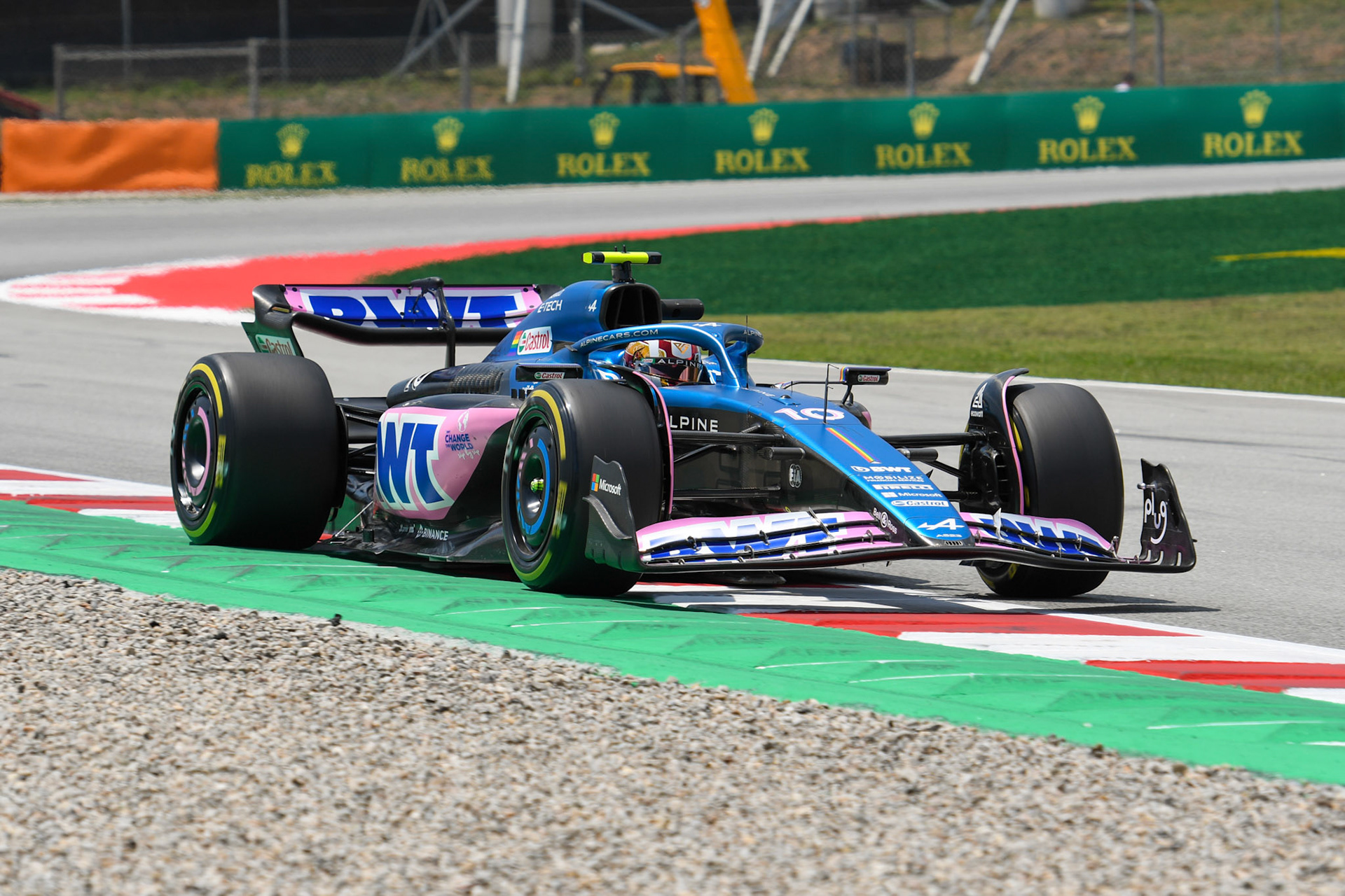 Pierre Gasly (FRA) Alpine F1 Team; Formel 1 GP Barcelona. Freitag 02.06.2023