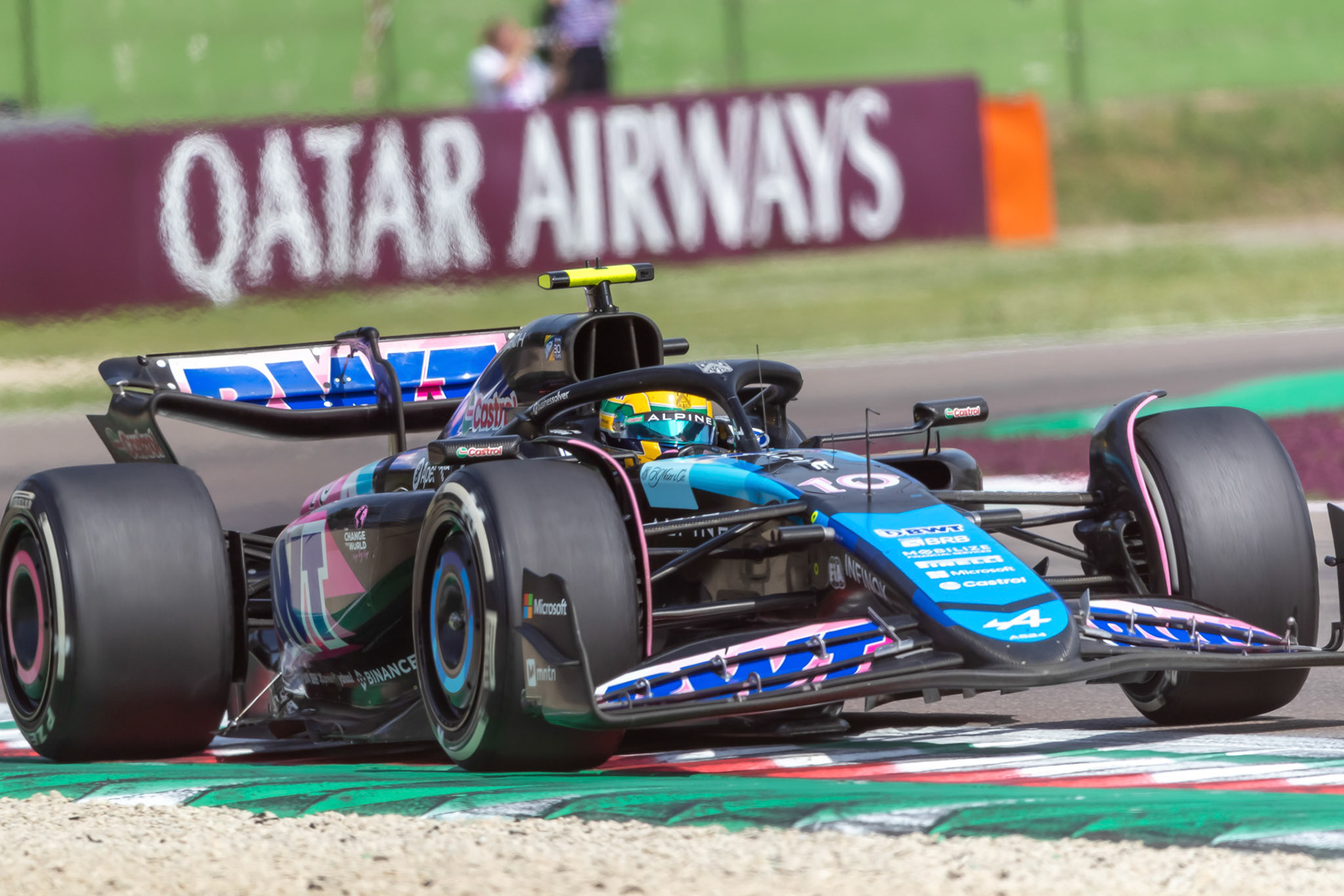 Pierre Gasly #10, BWT Alpine F1 Team; F1 GP Imola / Italien Sonntag, 19.05.2024