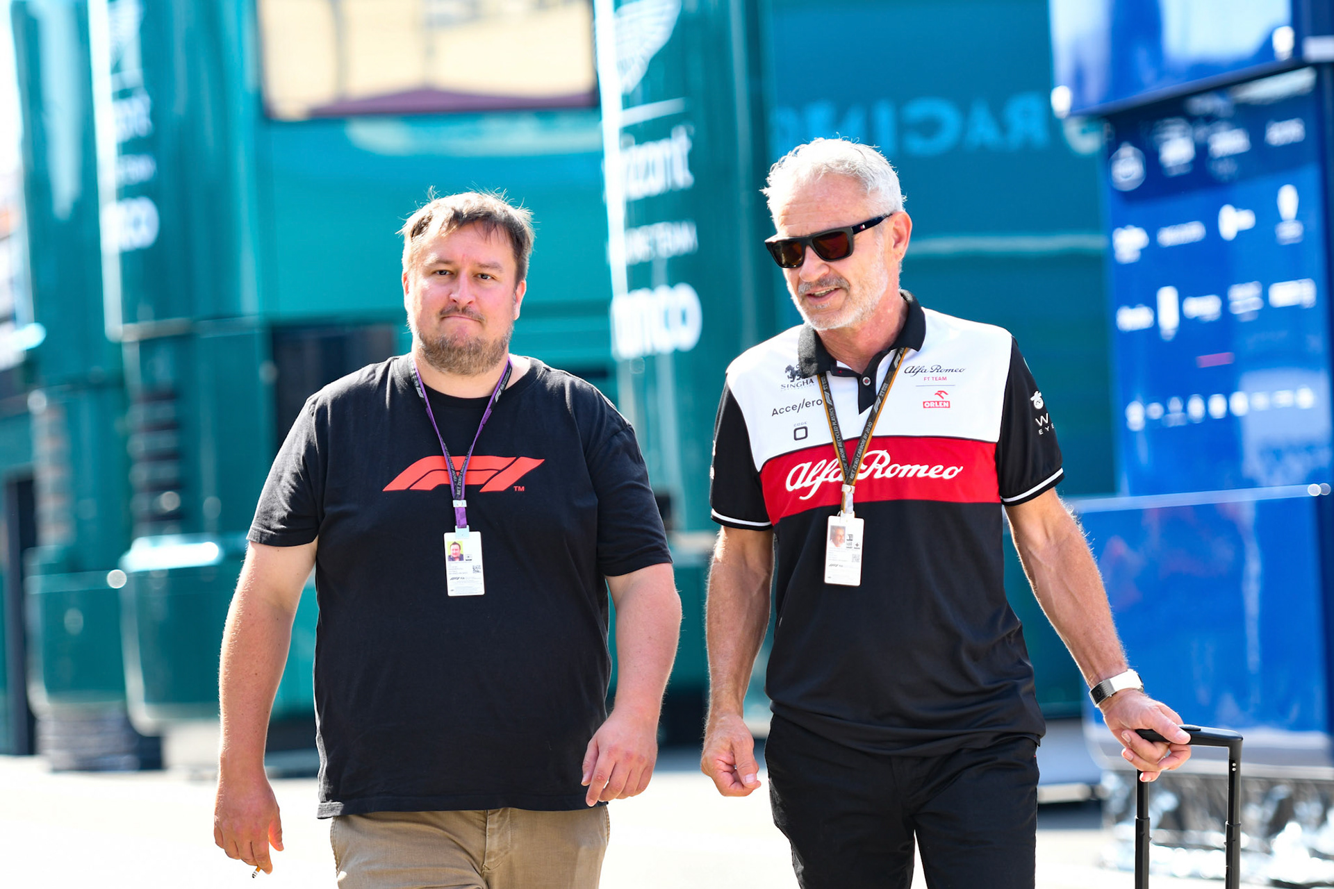 Beat Zehnder, Alfa Romeo Racing; Formel 1 Ungarn am 29.07.2022