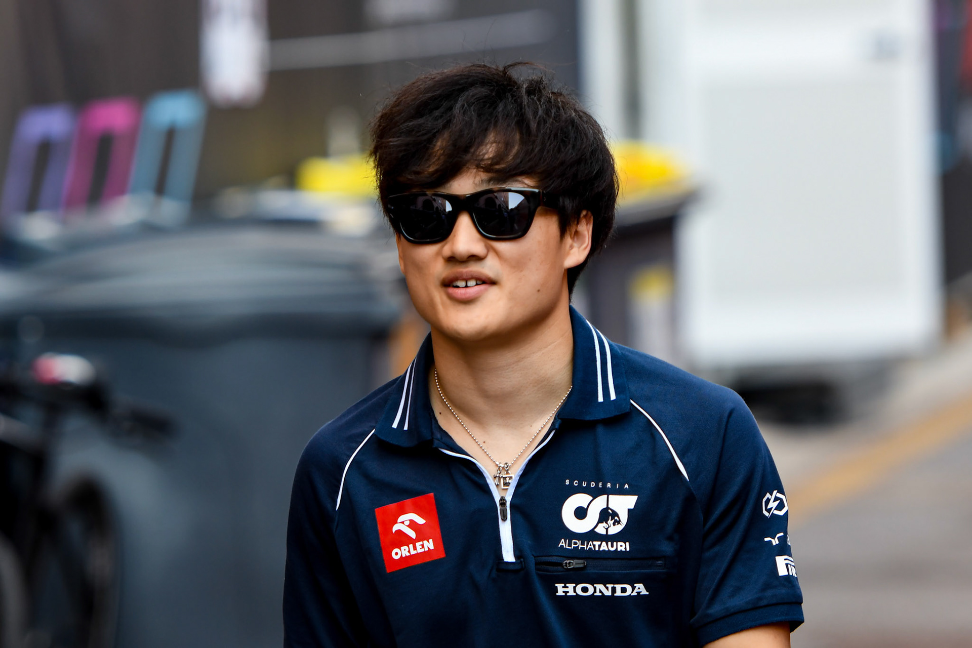 Yuki Tsunoda (JPN) Scuderia Alpha Tauri; Formel 1 GP Monaco. Freitag 26.05.2023