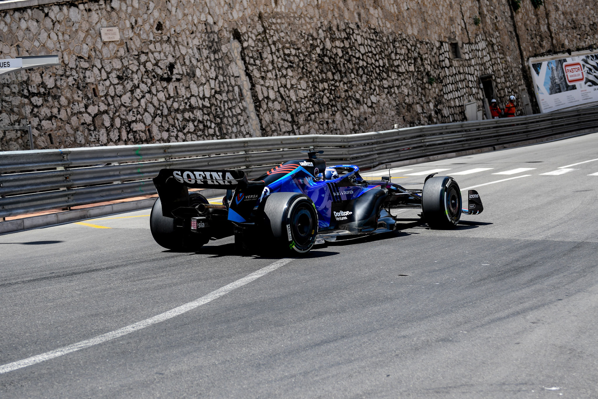 Alexander Albon (THA) Williams Racing; Formel 1 Monaco am 27.05.2022