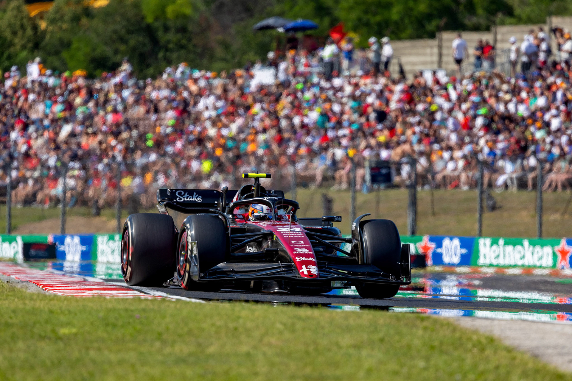 Guanyu Zhou (CHN) Alfa Romeo F1 Team;Formel 1 GP Budapest / Ungarn. Samstag, 22.07.2023