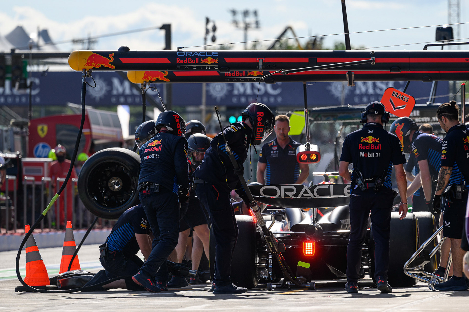 Max Verstappen #1, Oracle Red Bull Racing; F1 GP Imola / Italien Freitag, 17.05.2024