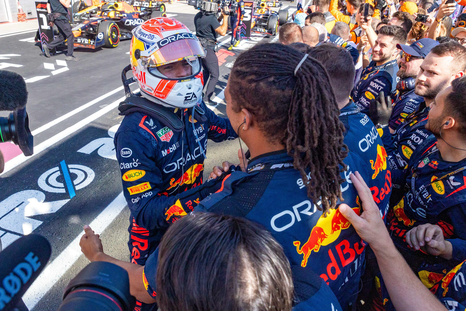 Max Verstappen (NED) Red Bull Racing;Formel 1 GP Budapest / Ungarn. Sonntag, 23.07.2023