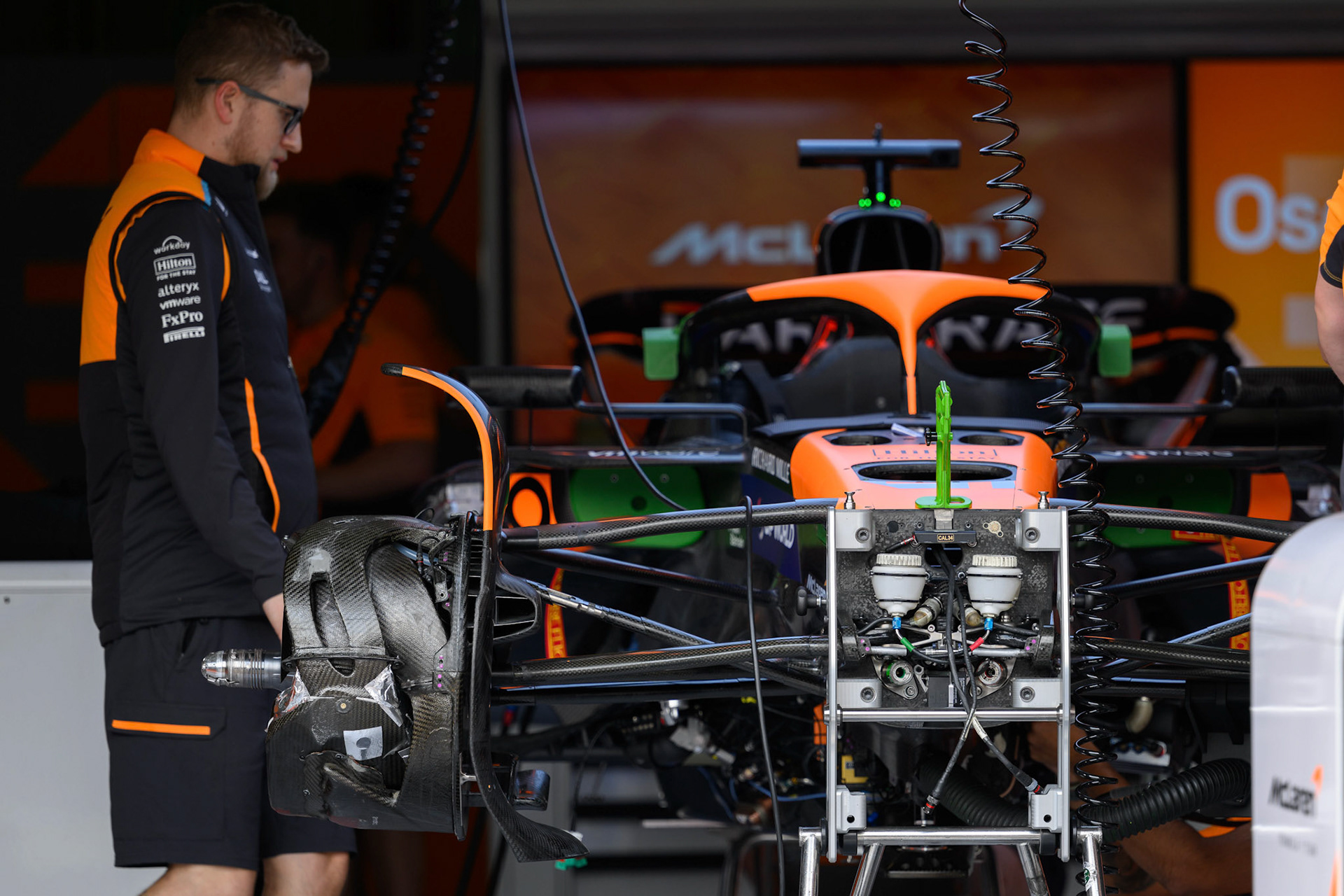 McLaren Formula 1 Team; F1 GP Imola / Italien Donnerstag, 16.05.2024