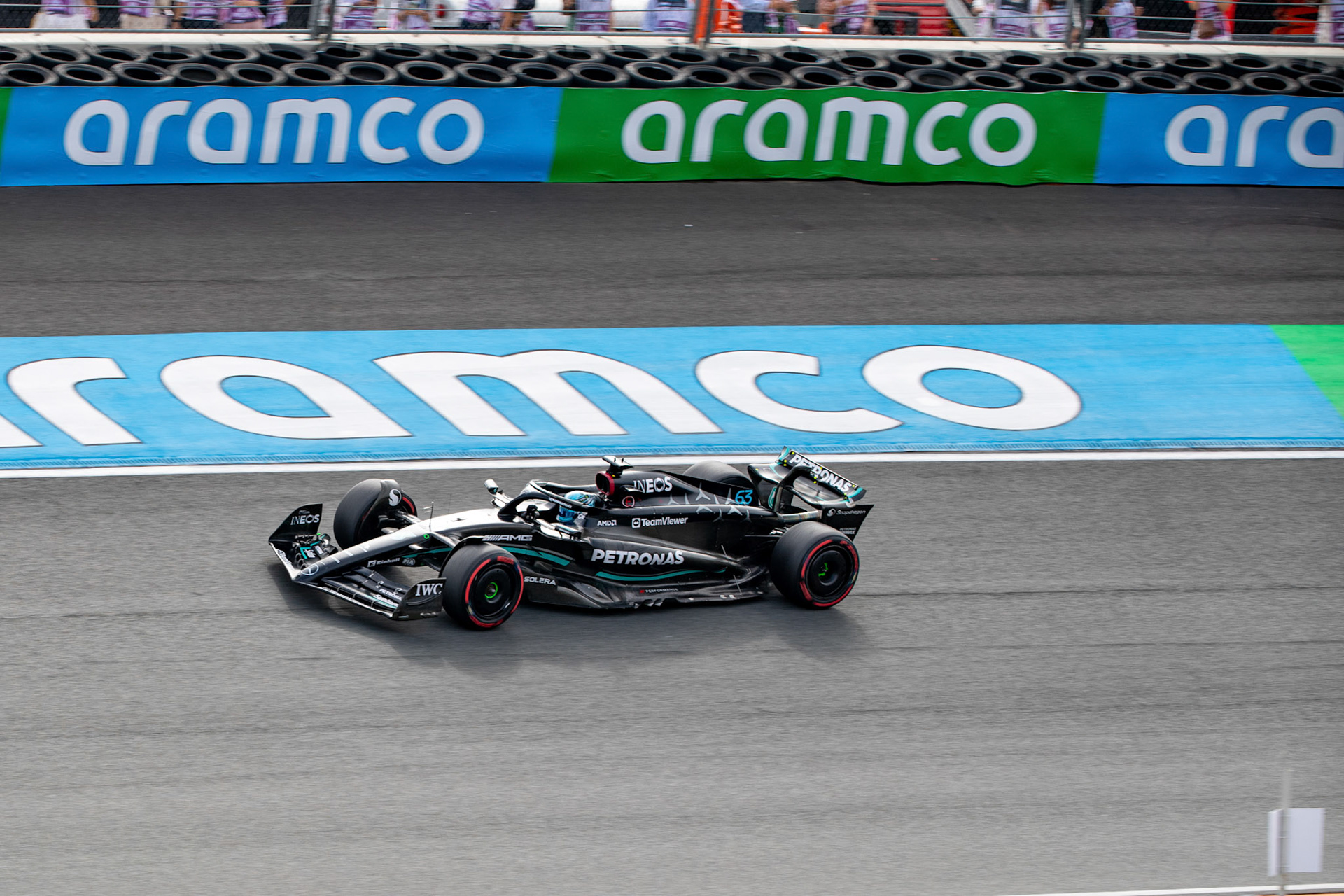 George Russell (GBR) Mercedes AMG F1 Team; Formel 1 GP Holland / Zandvoort. Freitag, 25.08.2023