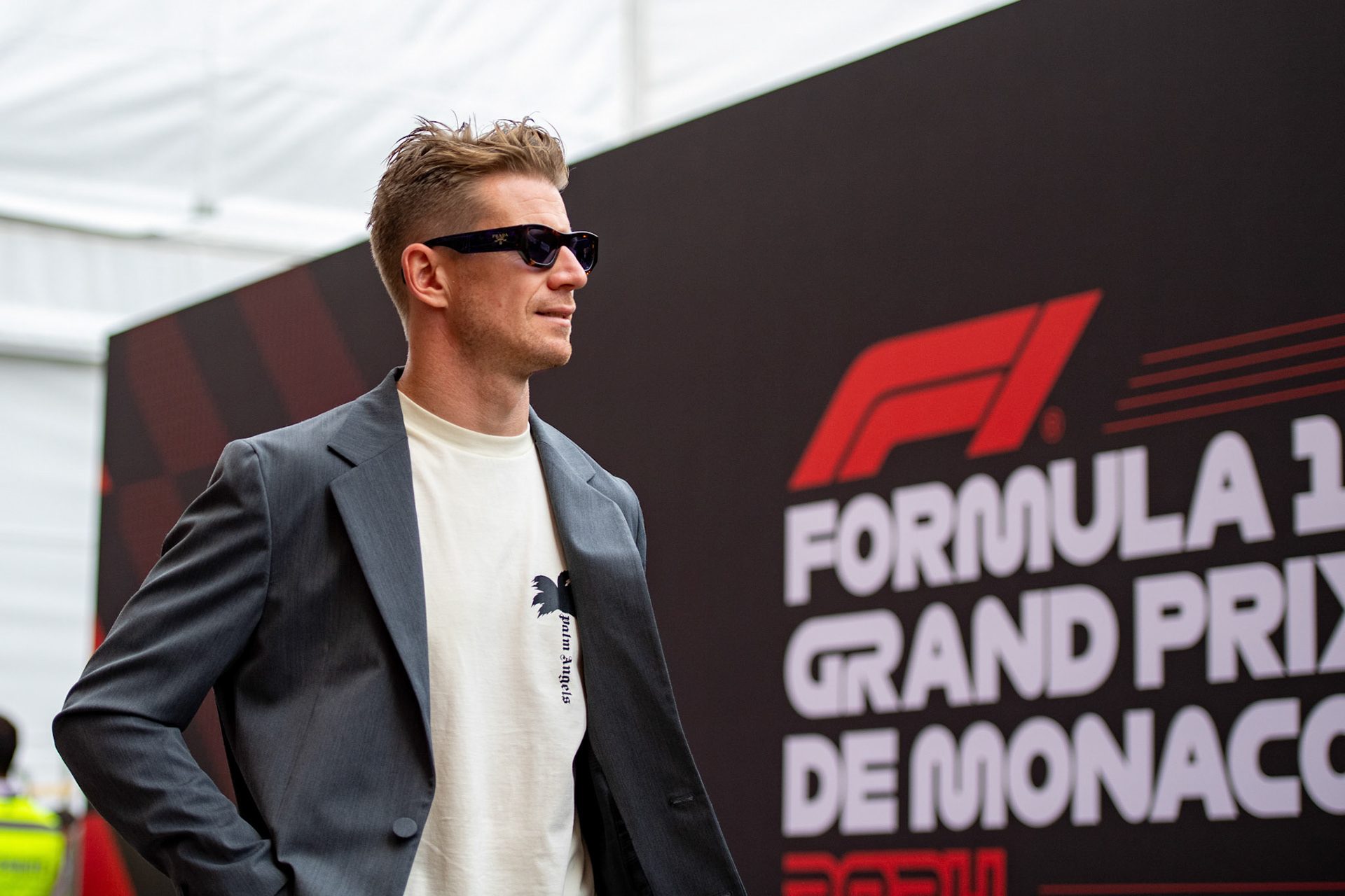 Nico Hülkenberg #27, MoneyGram Haas F1 Team; Formel1 GP Monaco Donnerstag, 23.05.2024