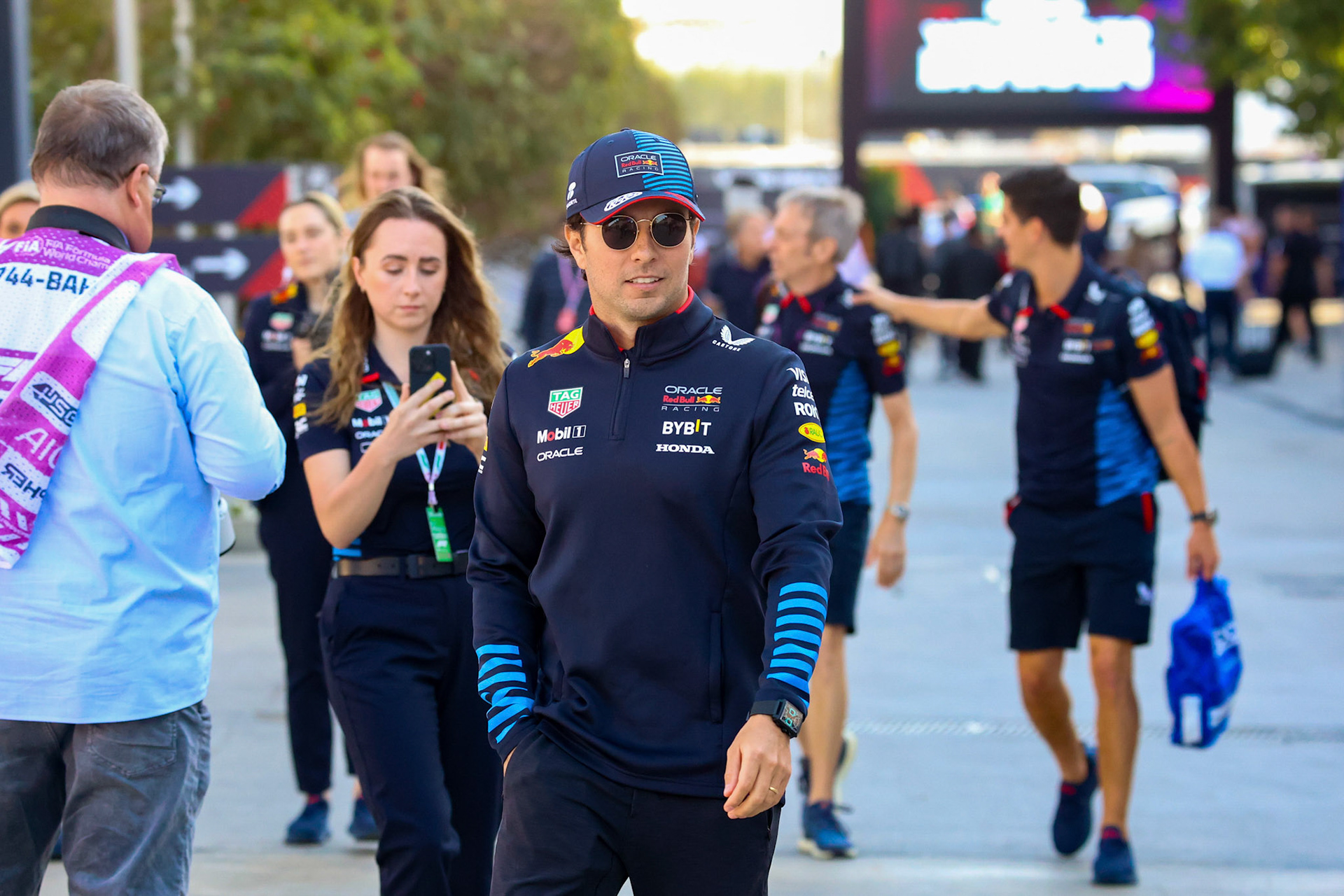 Sergio Perez #11, Oracle Red Bull Racing; Formel 1 GP Bahrain. Mittwoch 28.02.2024