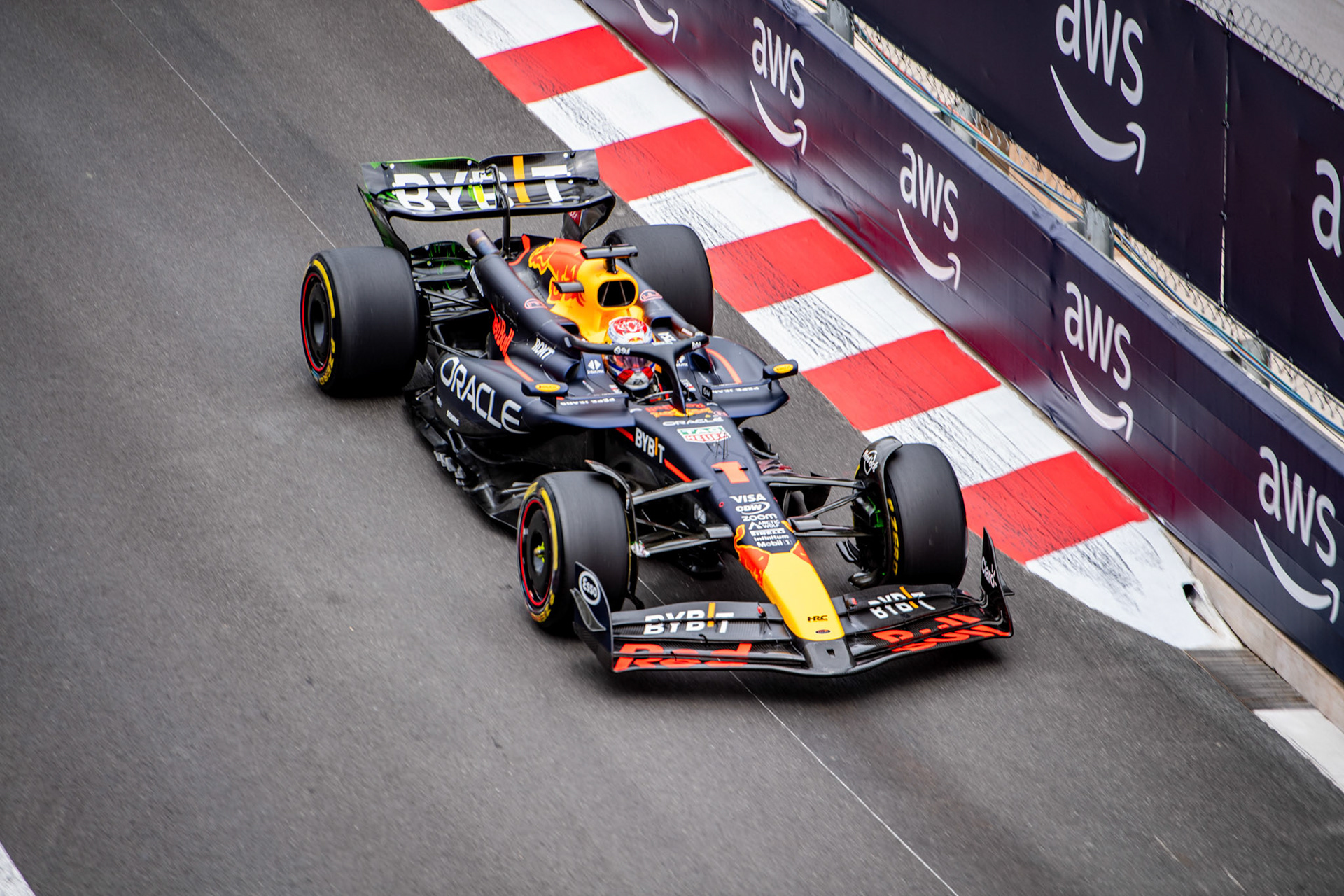Max Verstappen #1, Oracle Red Bull Racing; Formel1 GP Monaco Freitag, 24.05.2024