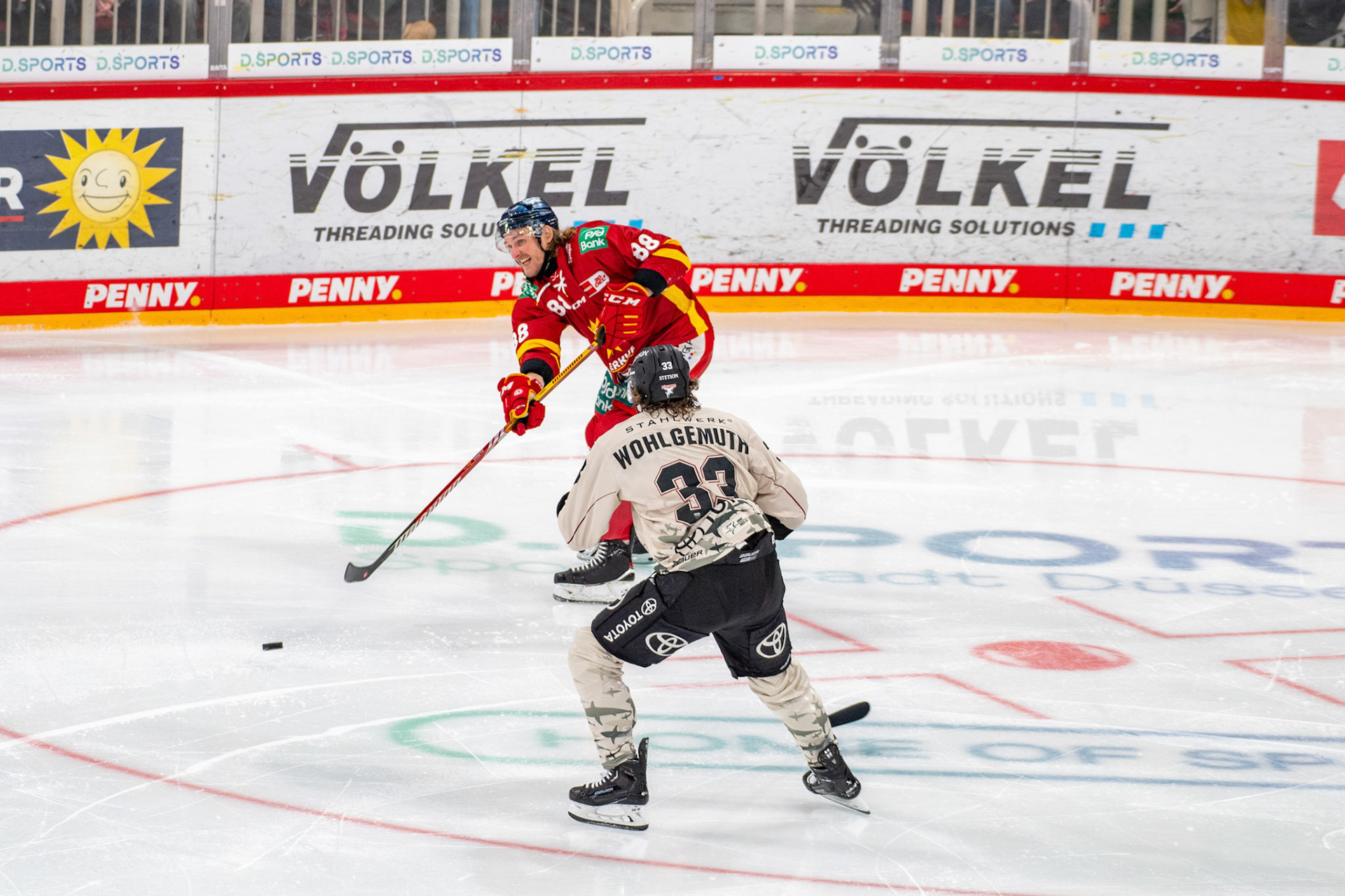 Torsten Ankert, Tim Wohlgemuth; DEL Düsseldorfer EG - Kölner Haie, 25.02.2024