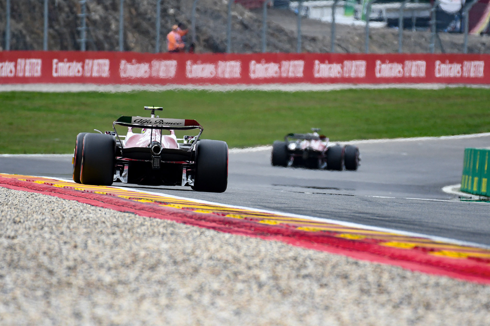 Guanyu Zhou (CHN) Alfa Romeo Racing; Formel 1 GP Belgien. Samstag, 27.08.2022