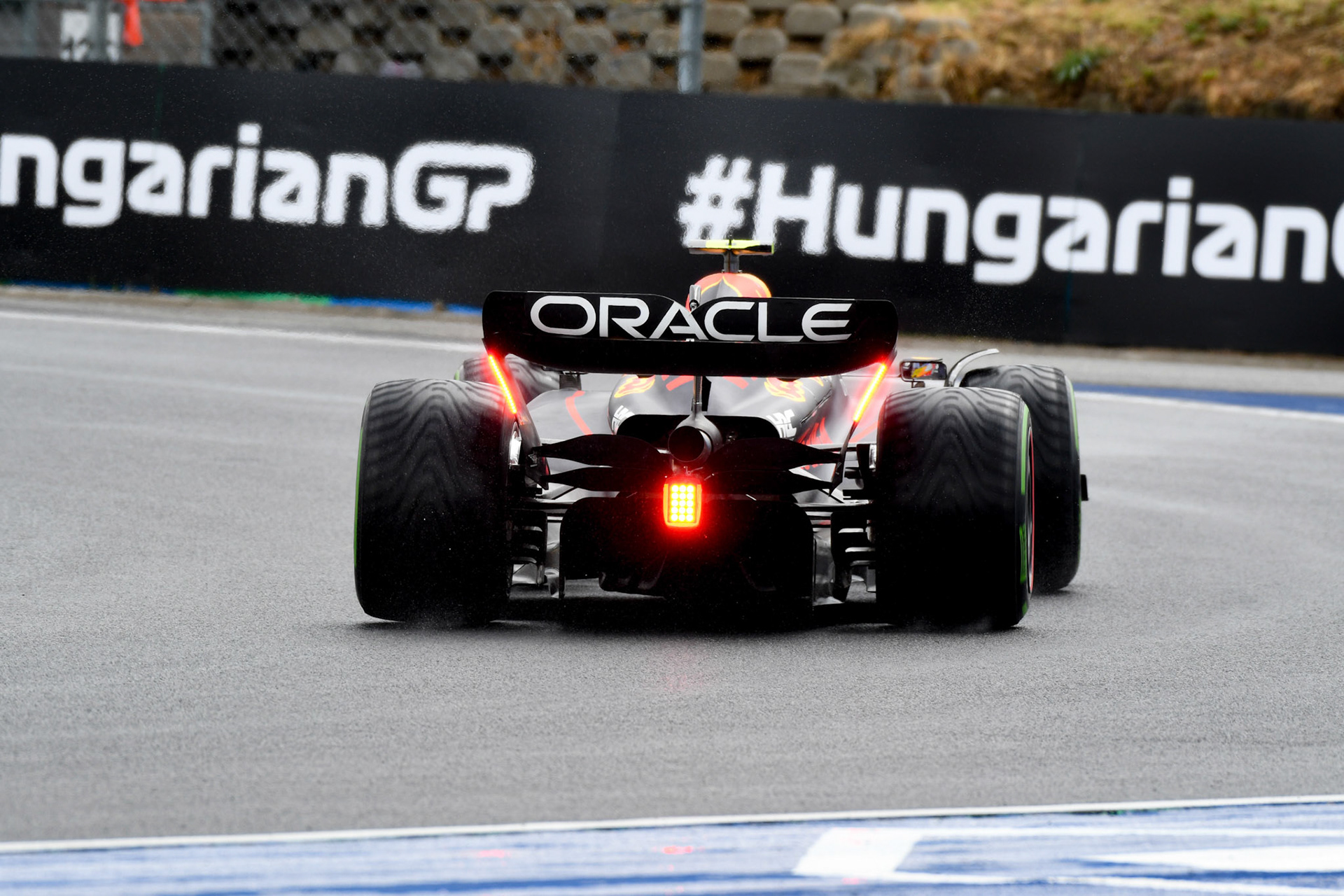 Sergio Perez (MEX) Red Bull Racing; Formel 1 Ungarn am 30.07.2022
