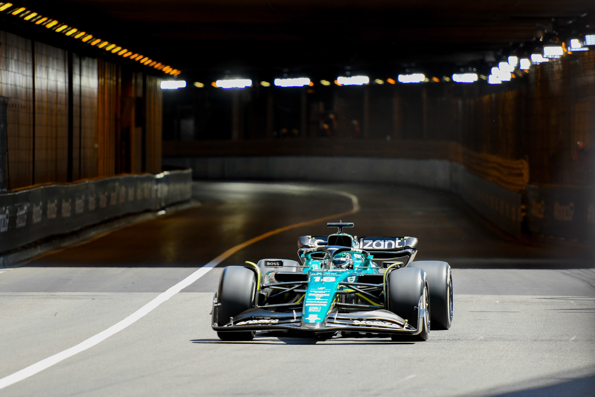 Lance Stroll (CAN) Aston Martin Formula One Team; Formel 1 GP Monaco. Samstag 27.05.2023