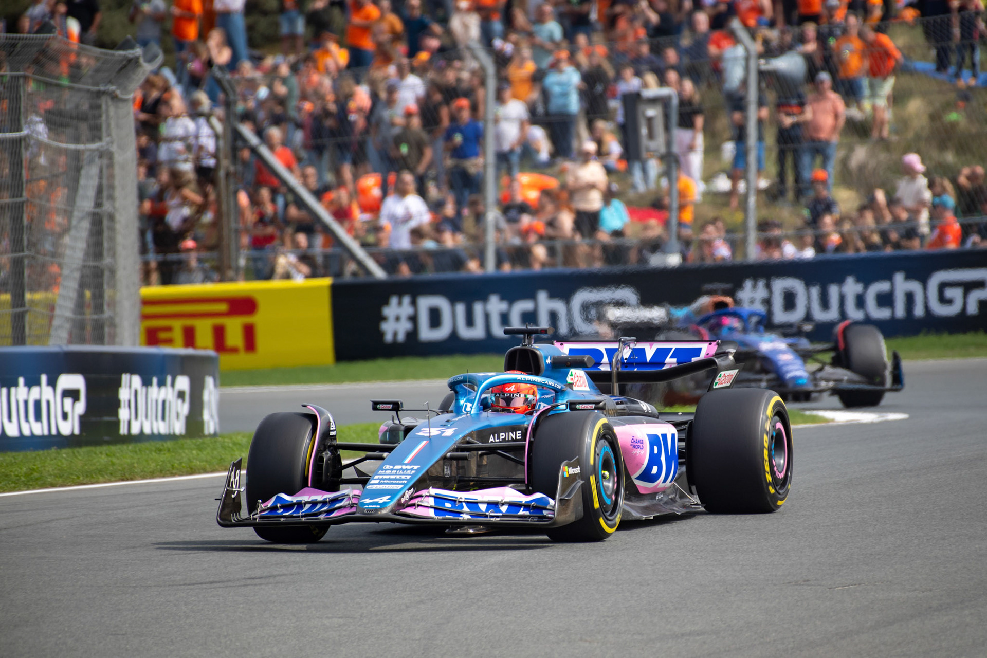 Esteban Ocon (FRA) Alpine F1 Team; Formel 1 GP Holland / Zandvoort. Freitag, 25.08.2023