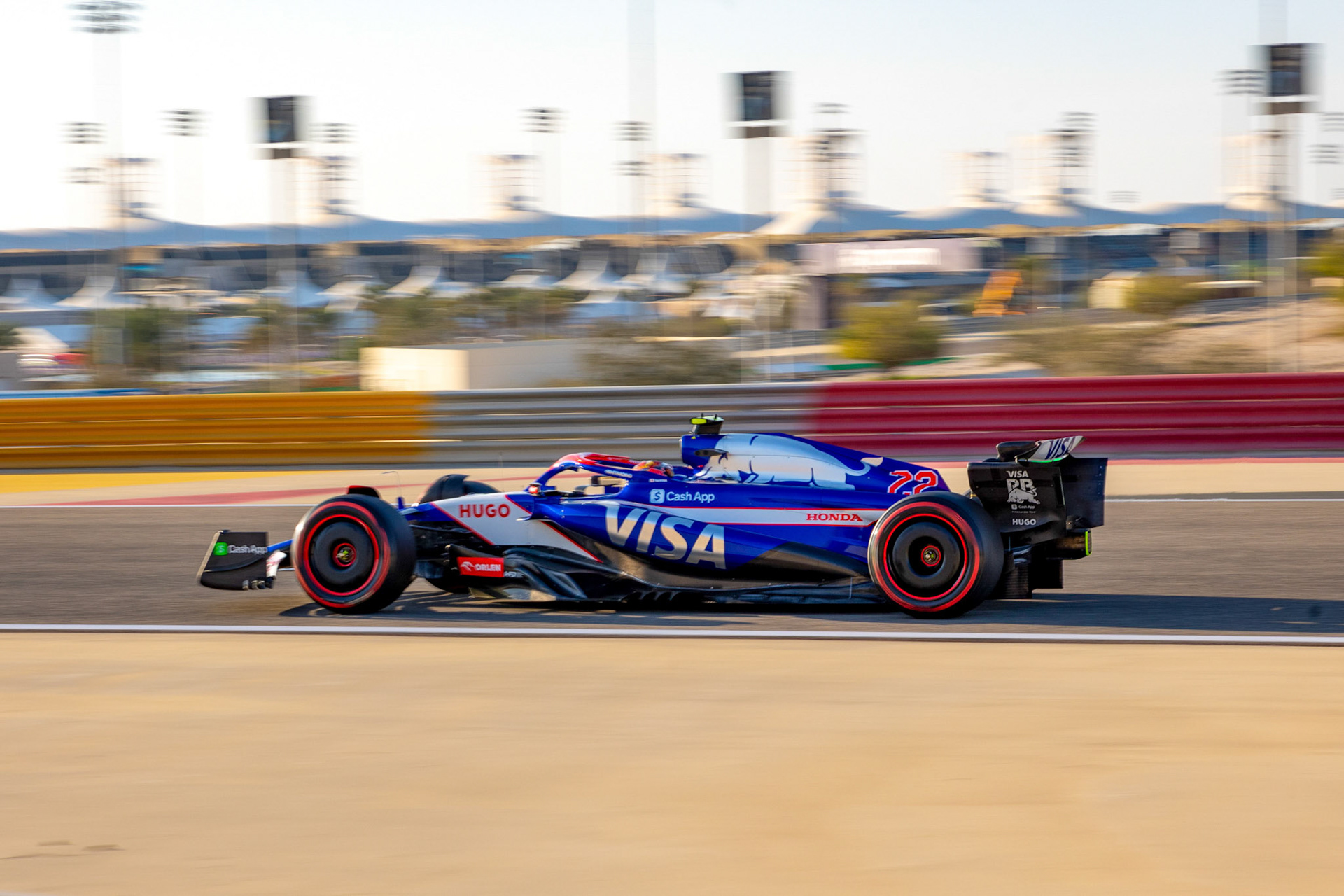 Yuki Tsunoda #22, Visa Cash App RB Formula One Team; Formel 1 GP Bahrain. Samstag 02.03.2024