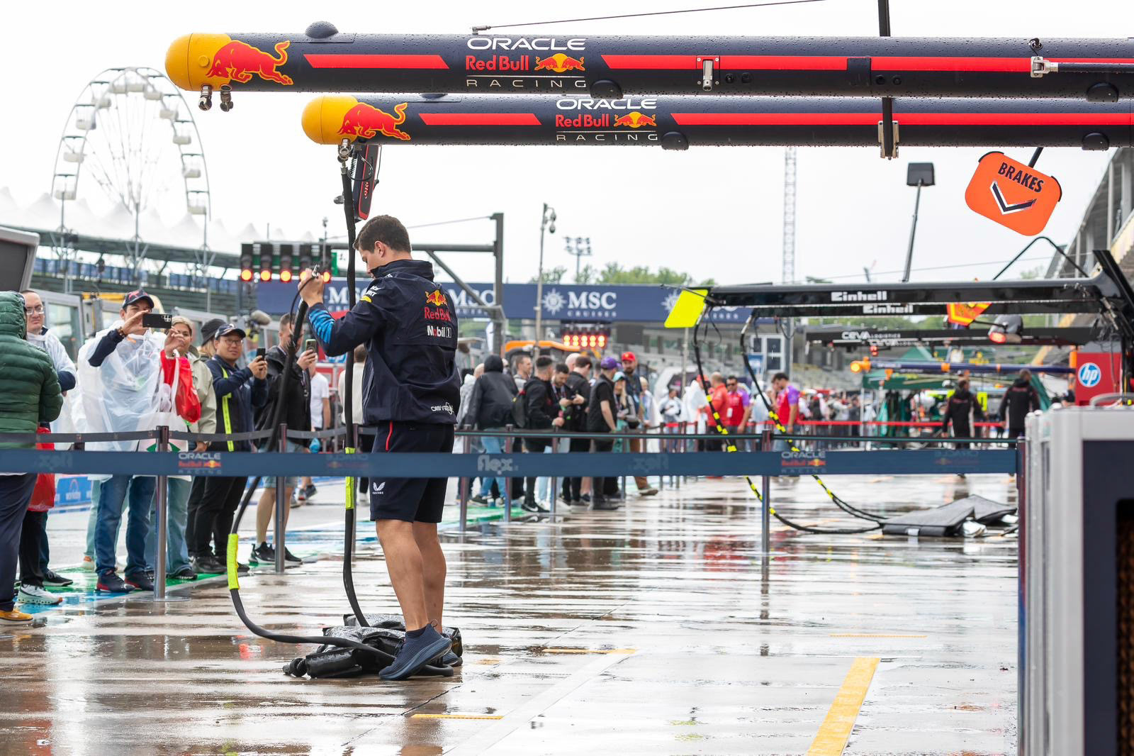 Pitlane; F1 GP Imola / Italien Donnerstag, 16.05.2024
