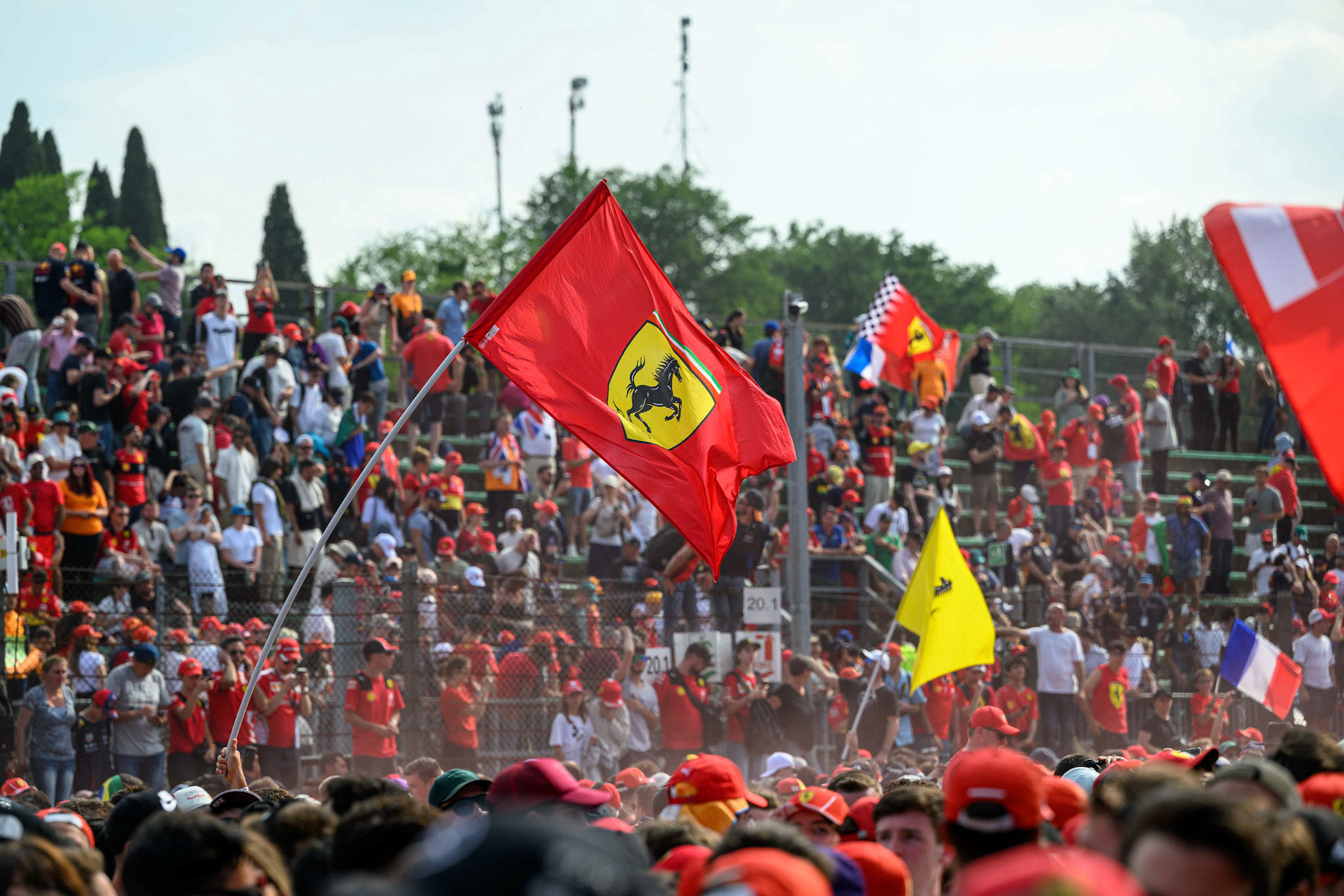 Tifosi; F1 GP Imola / Italien Sonntag, 19.05.2024