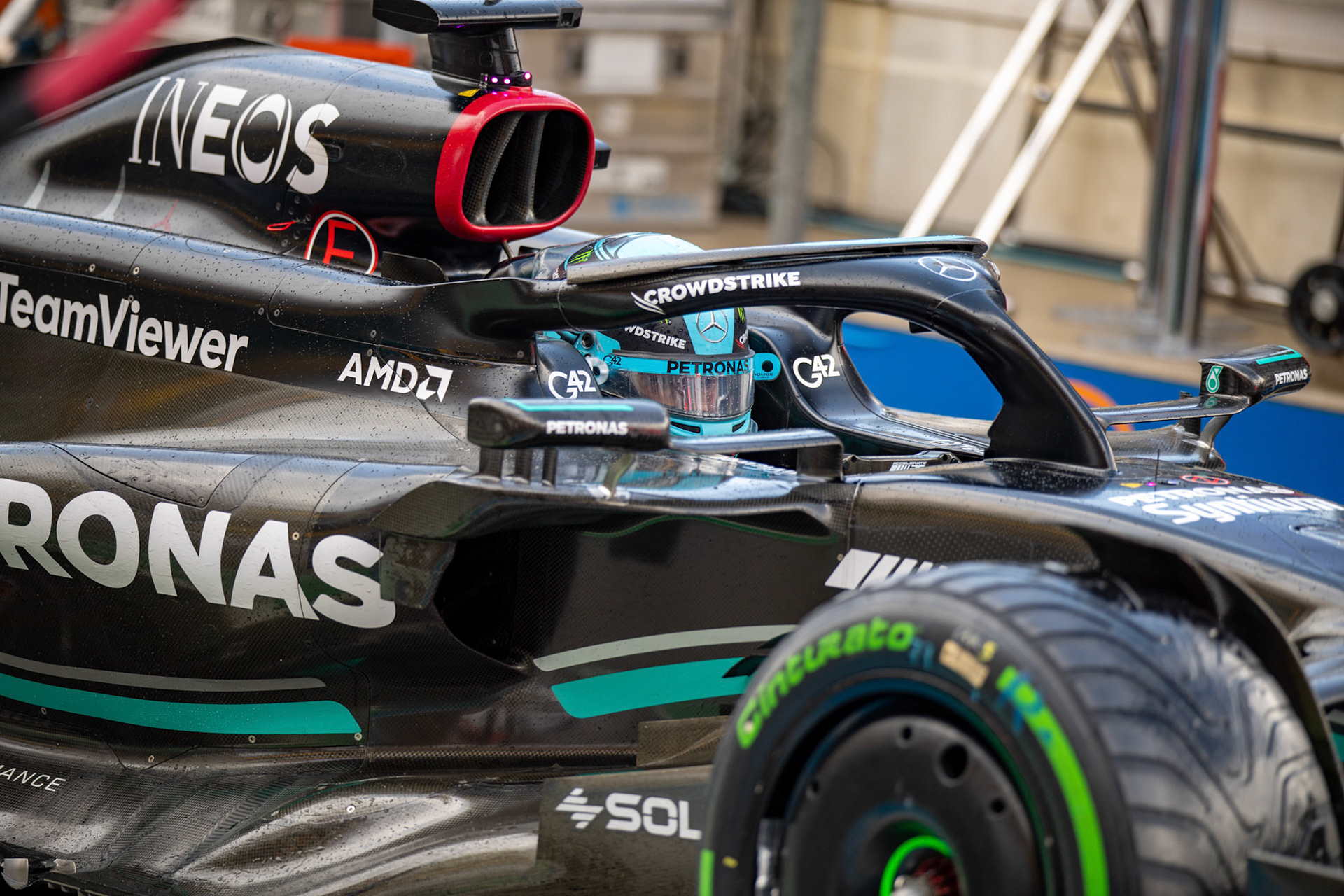 George Russell (GBR) Mercedes AMG F1 Team; Formel 1 GP Holland / Zandvoort. Samstag, 26.08.2023