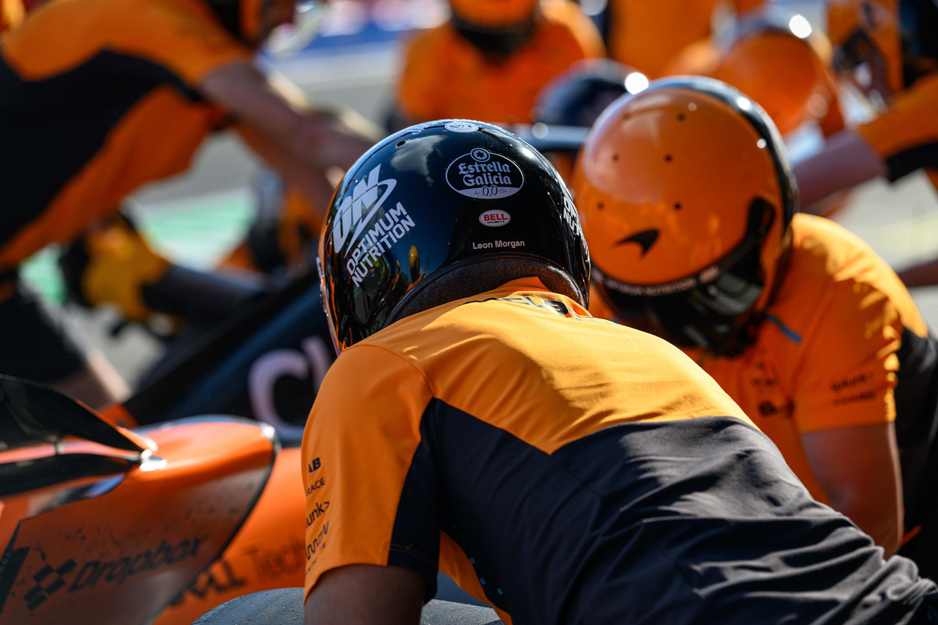 McLaren Formula 1 Team Mechaniker; F1 GP Imola / Italien Freitag, 17.05.2024