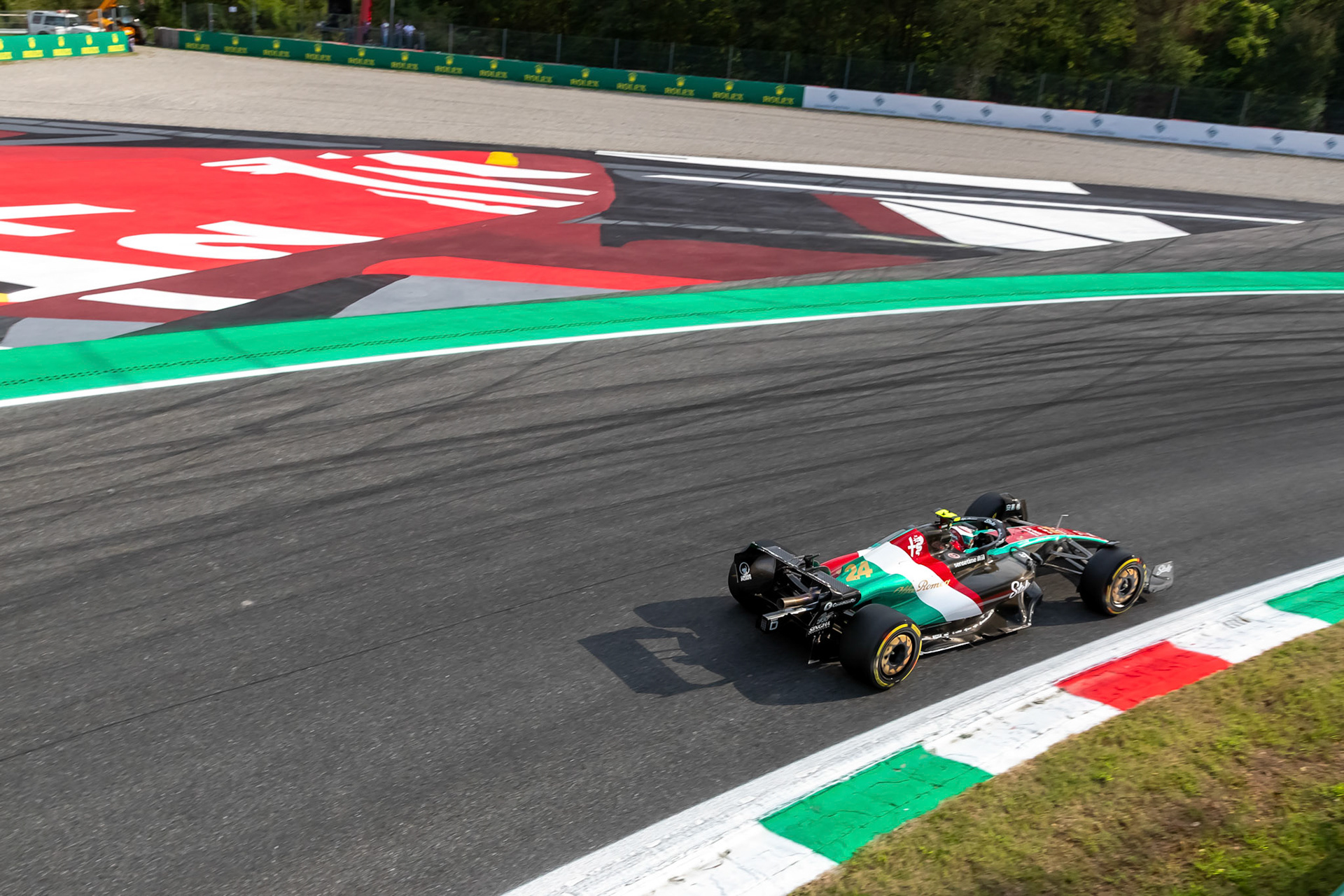 Guanyu Zhou (CHN) Alfa Romeo F1 Team;Formel 1 GP Italien / Monza. Freitag, 01.09.2023
