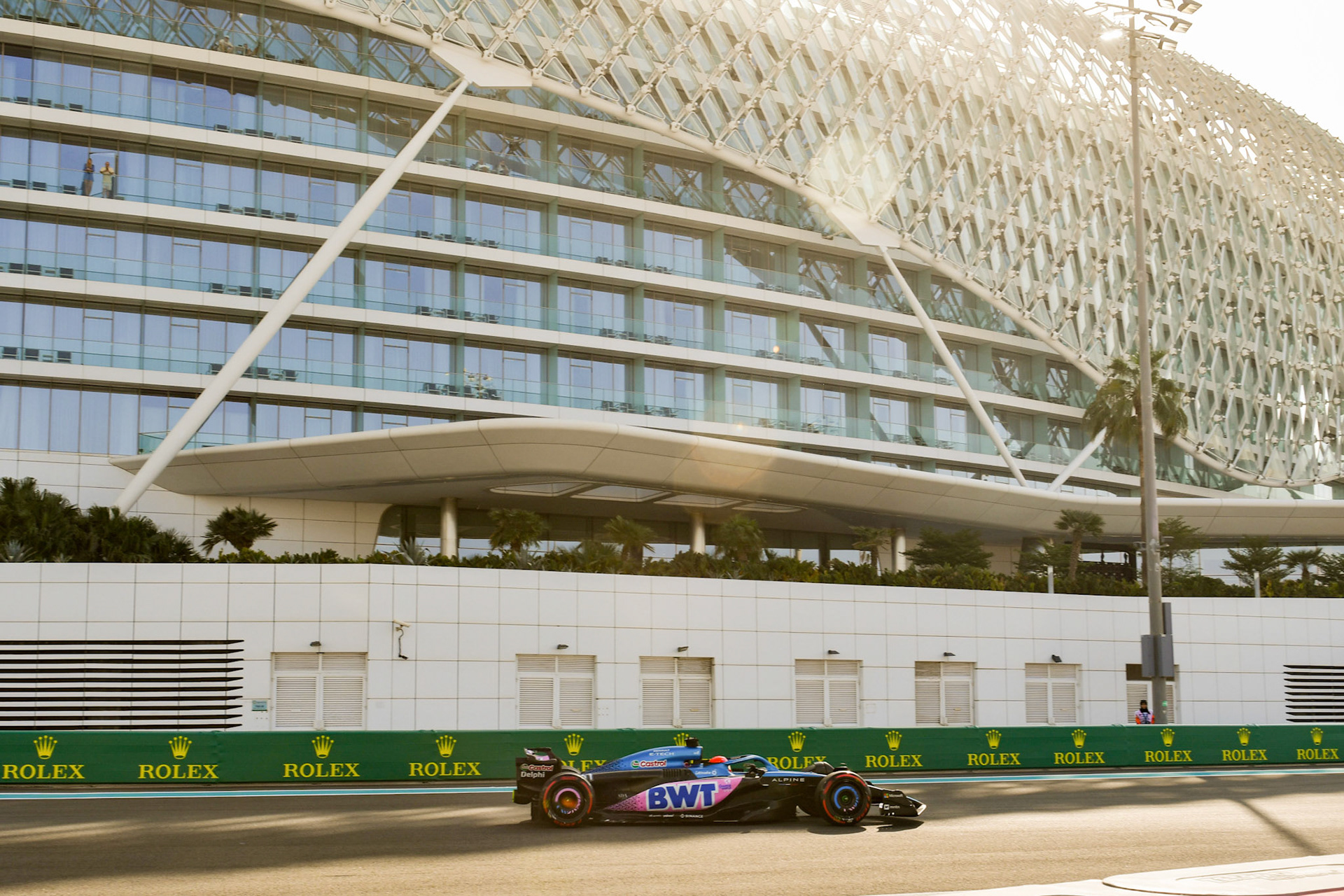 Esteban Ocon (FRA) Alpine F1 Team; Formel 1 GP Abu Dhabi. Samstag 25.11.2023