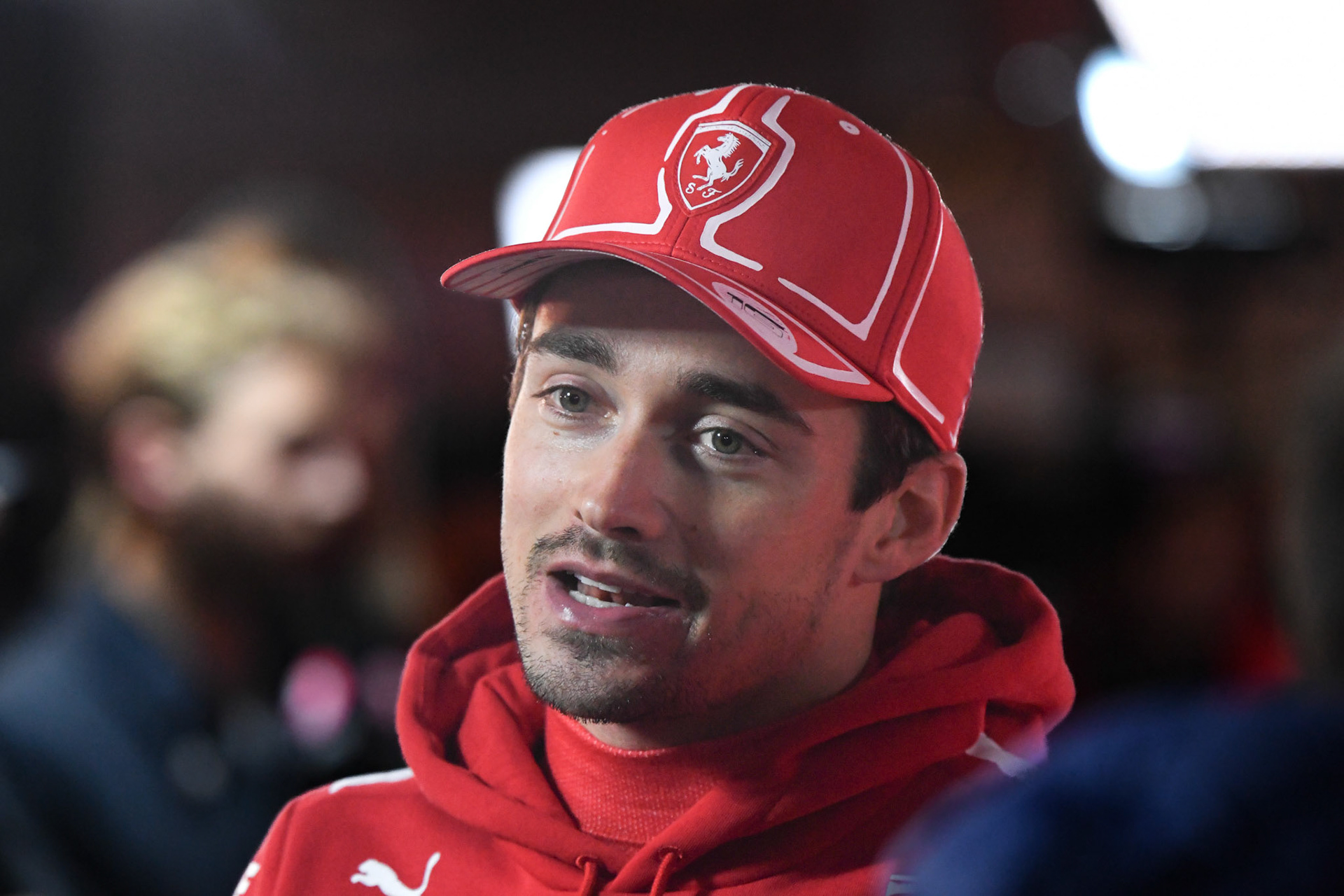 Charles Leclerc (MCO) Scuderia Ferrari;Formel 1 GP USA Las Vegas. Sonntag 19.11.2023