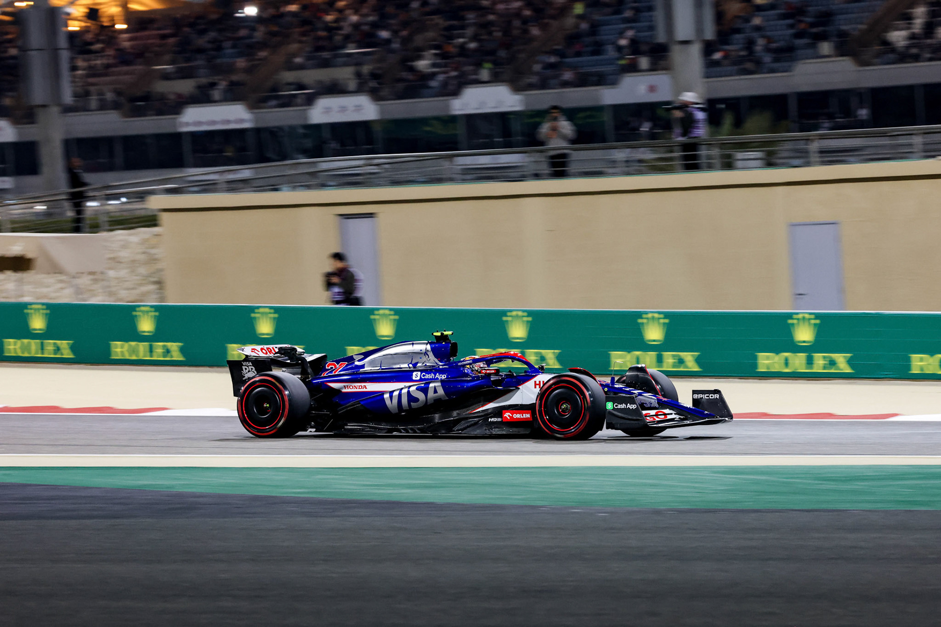 Yuki Tsunoda #22, Visa Cash App RB Formula One Team; Formel 1 GP Bahrain. Samstag 02.03.2024