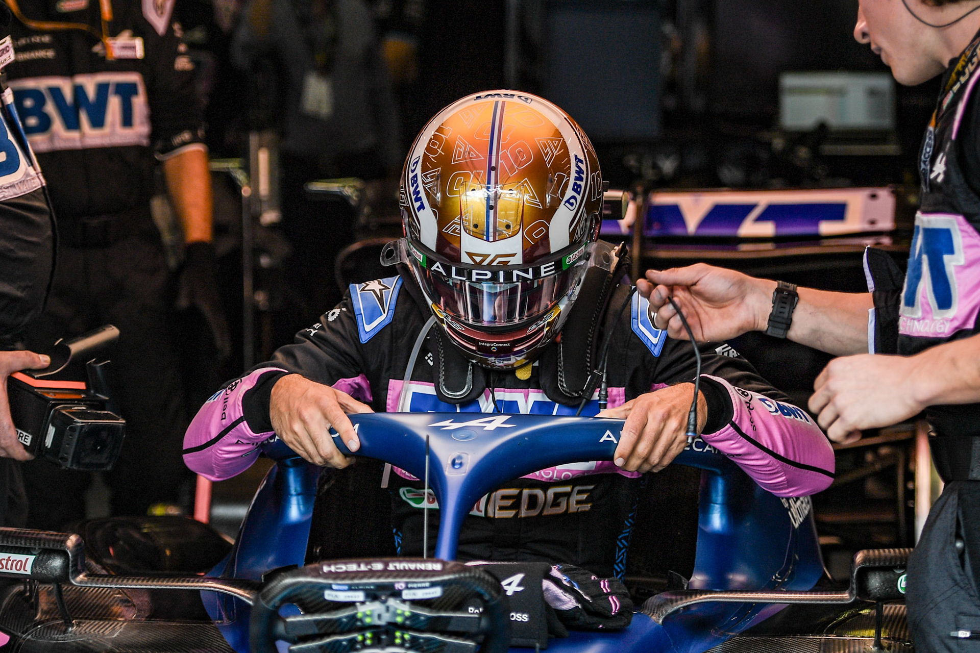 Pierre Gasly (FRA) Alpine F1 Team; Formel 1 GP Spa Francorchamps/ Belgien. Samstag, 29.07.2023