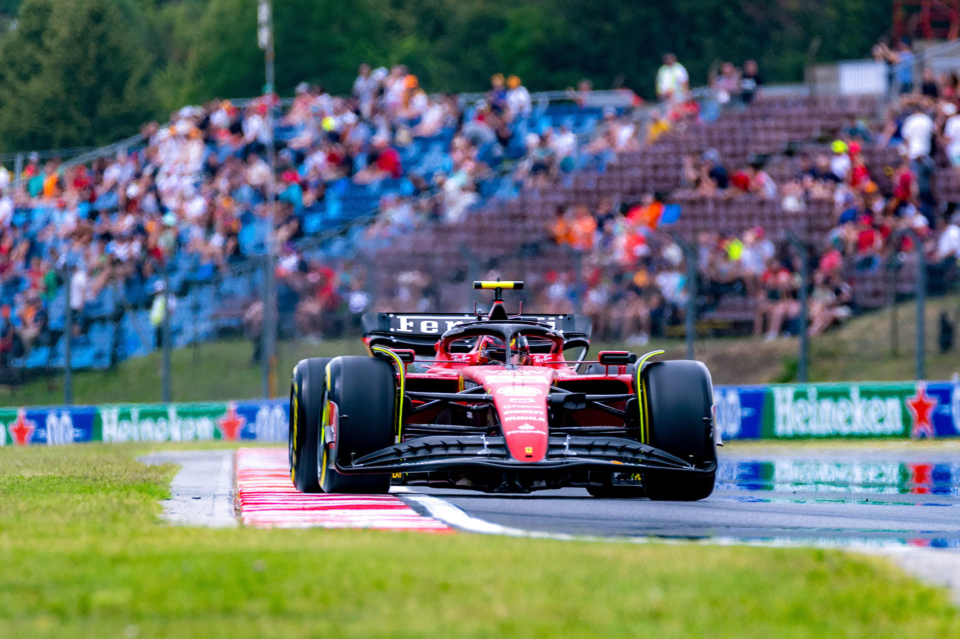 Carlos Sainz (ESP) Scuderia Ferrari; Formel 1 GP Budapest / Ungarn. Feitag, 21.07.2023
