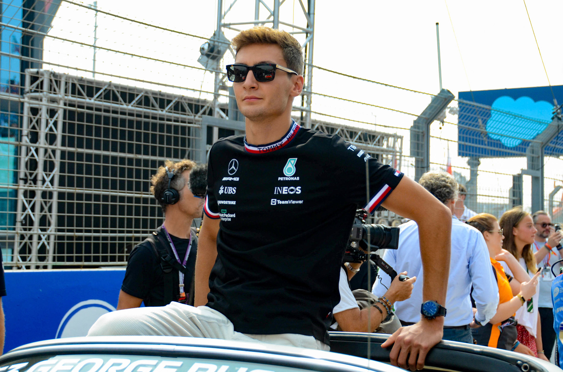 George Russell (GBR) Merceds AMG Petronas Formel 1 GP Holland Zandvoort, Sonntag, 04.09.2022