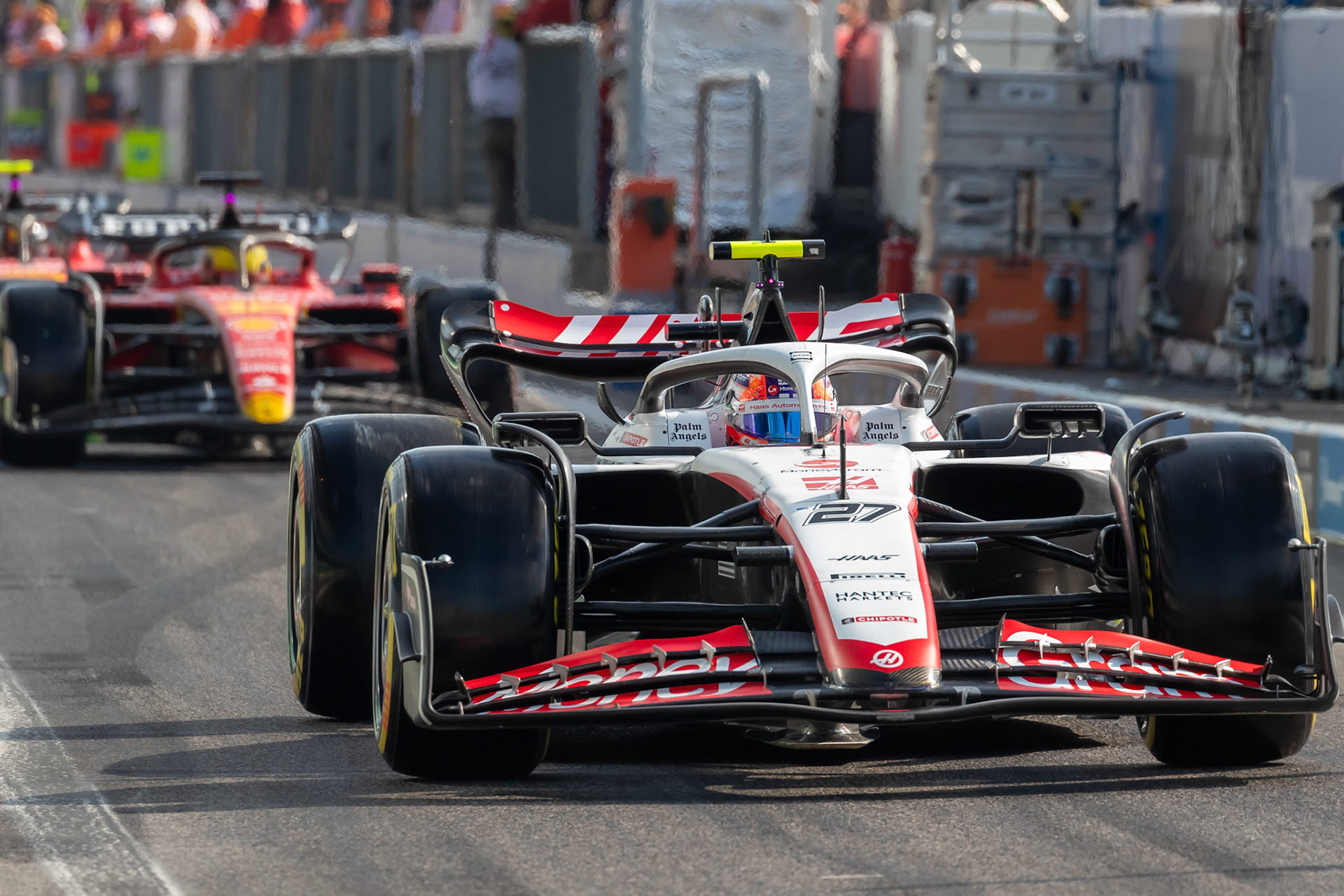 Nico Huelkenberg (GER) Haas F1 Team; Formel 1 GP Italien / Monza. Samstag, 02.09.2023